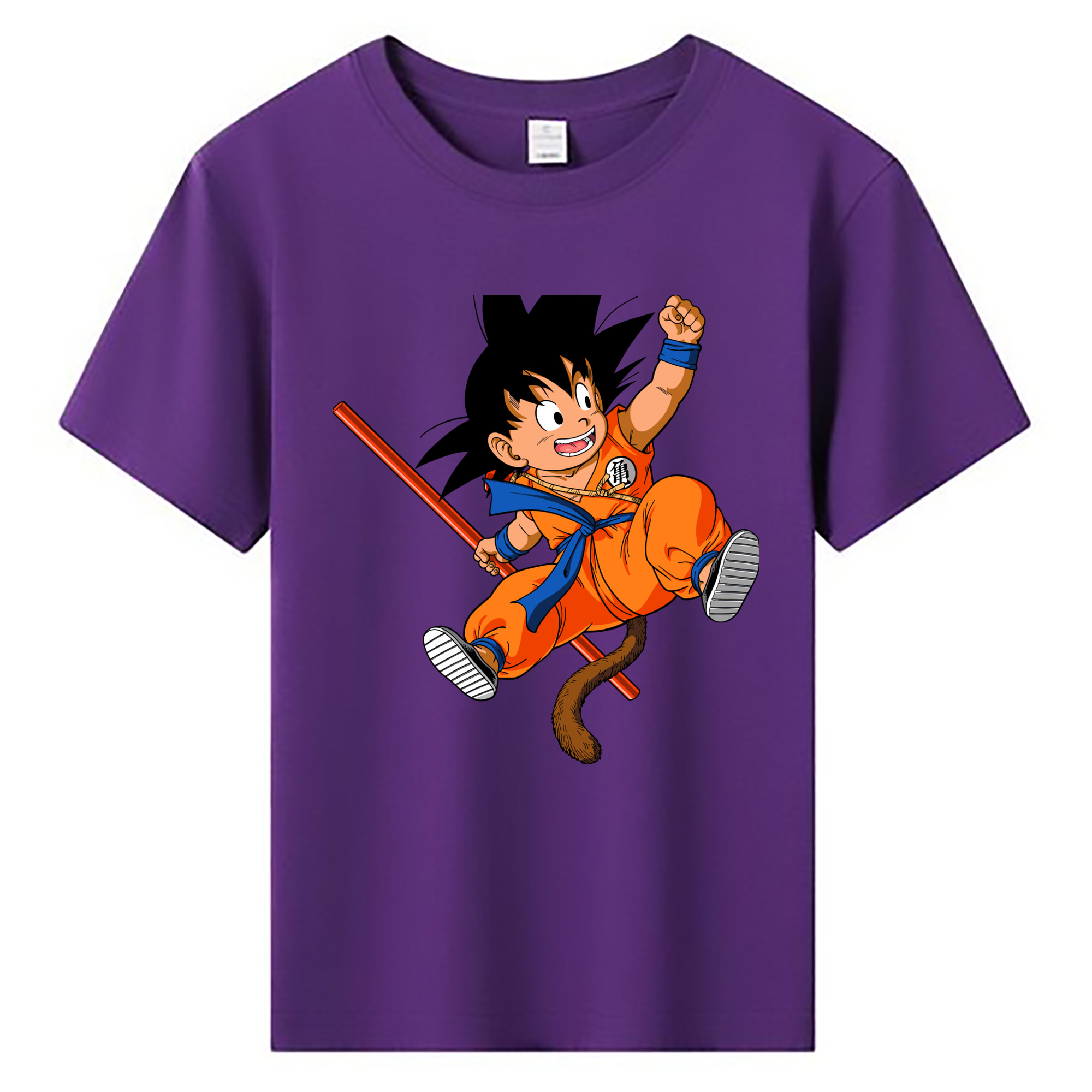 （画像用） ドラゴンボール 孫悟空（そん ごくう）Son Goku カカロット DRAGON BALL Kakarotto 綿100％キッズTシャツ（フロントプリント）