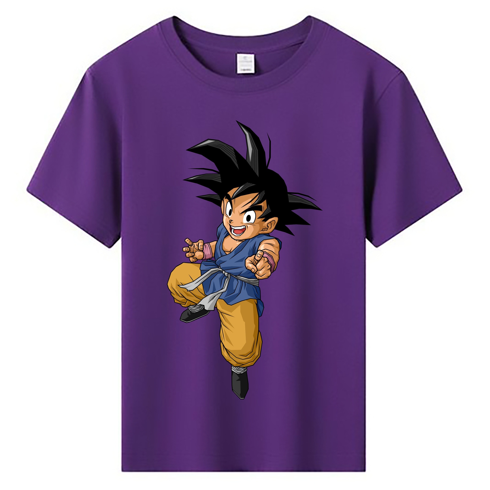 （画像用） ドラゴンボール 孫悟空（そん ごくう）Son Goku カカロット DRAGON BALL Kakarotto 綿100％キッズTシャツ（フロントプリント）