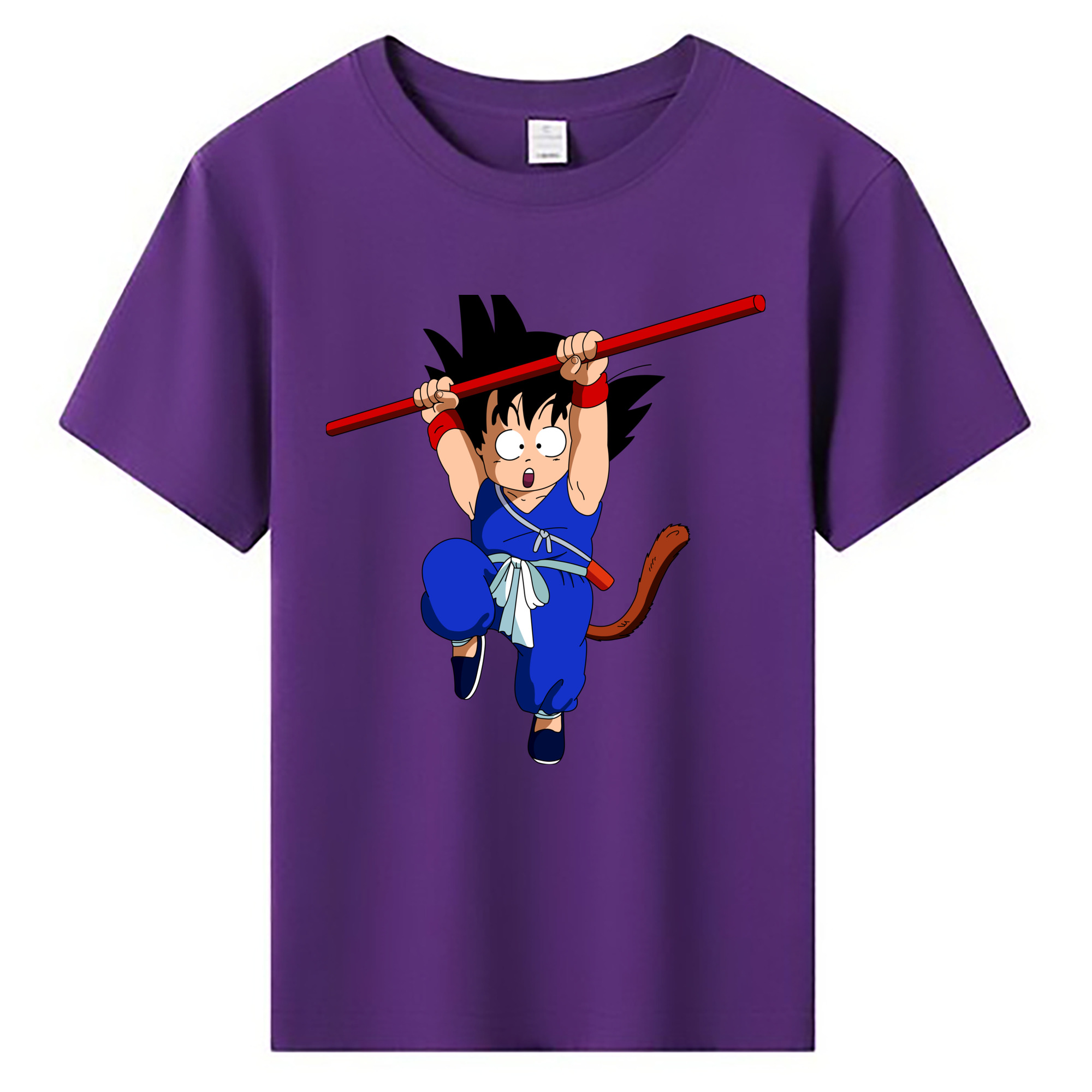 （画像用） ドラゴンボール 孫悟空（そん ごくう）Son Goku カカロット DRAGON BALL Kakarotto 綿100％キッズTシャツ（フロントプリント）