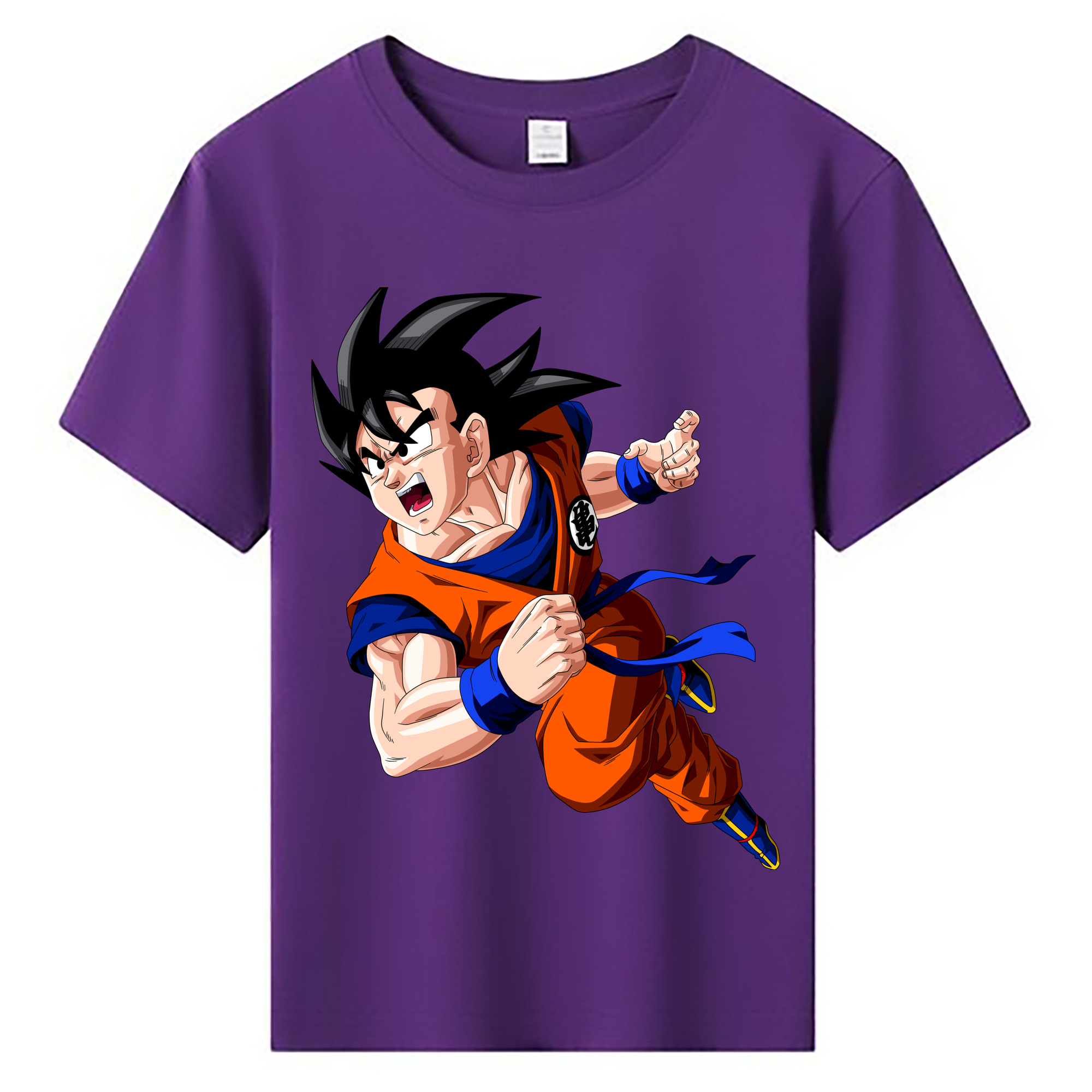 （画像用） ドラゴンボール 孫悟空（そん ごくう）Son Goku カカロット DRAGON BALL Kakarotto 綿100％キッズTシャツ（フロントプリント）