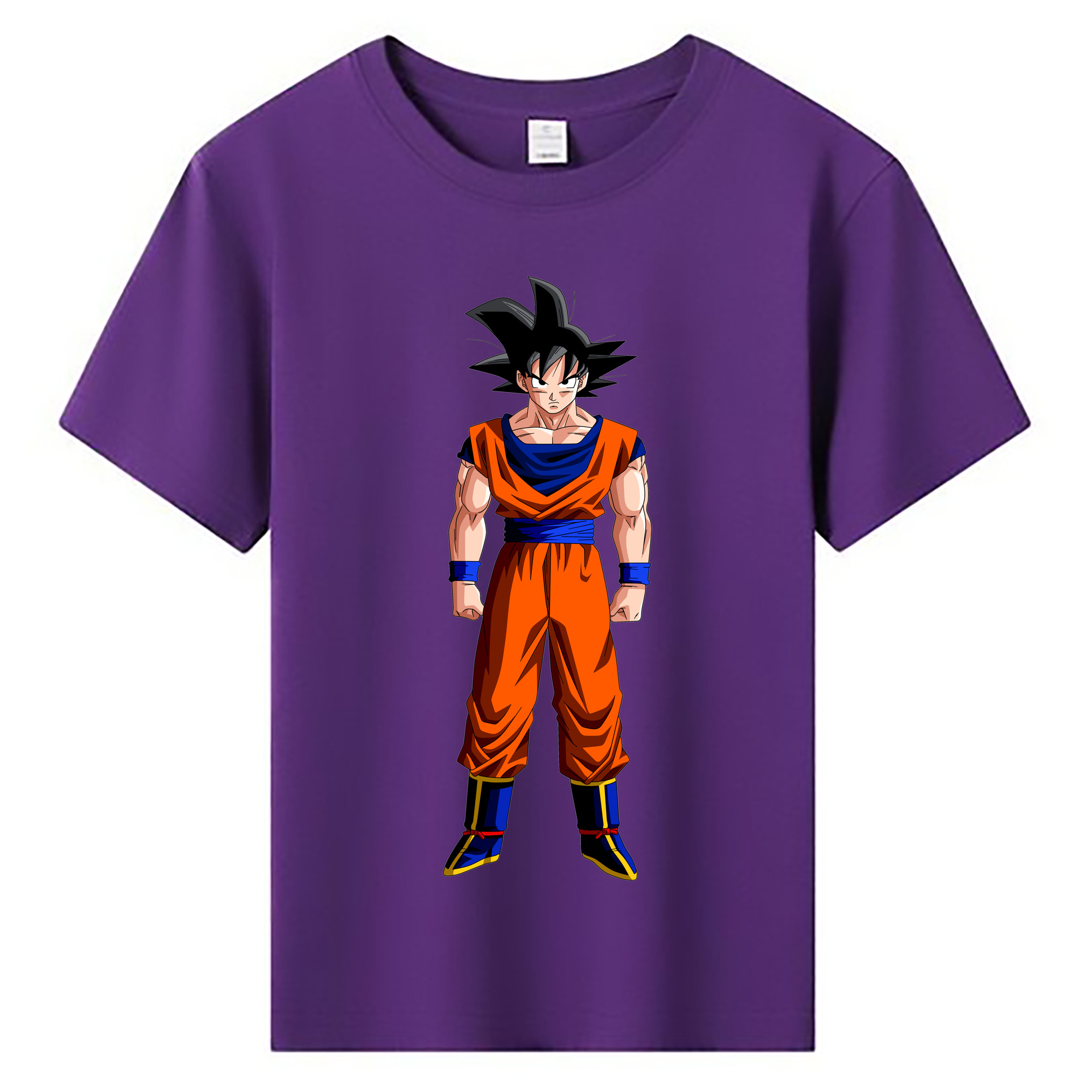 （画像用） ドラゴンボール 孫悟空（そん ごくう）Son Goku カカロット DRAGON BALL Kakarotto 綿100％キッズTシャツ（フロントプリント）