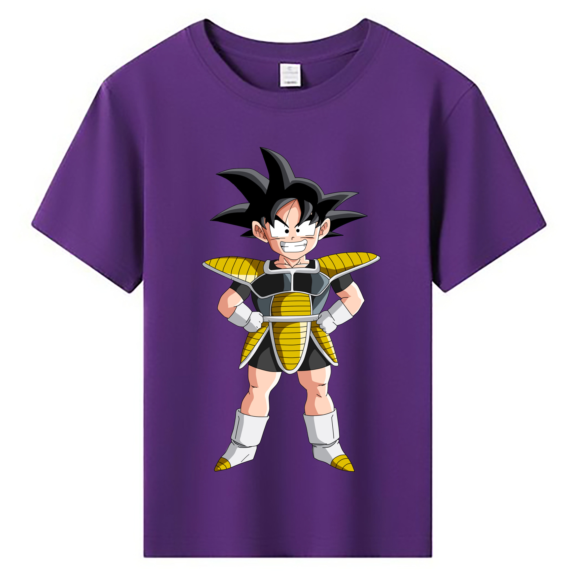 （画像用） ドラゴンボール 孫悟空（そん ごくう）Son Goku カカロット DRAGON BALL Kakarotto 綿100％キッズTシャツ（フロントプリント）