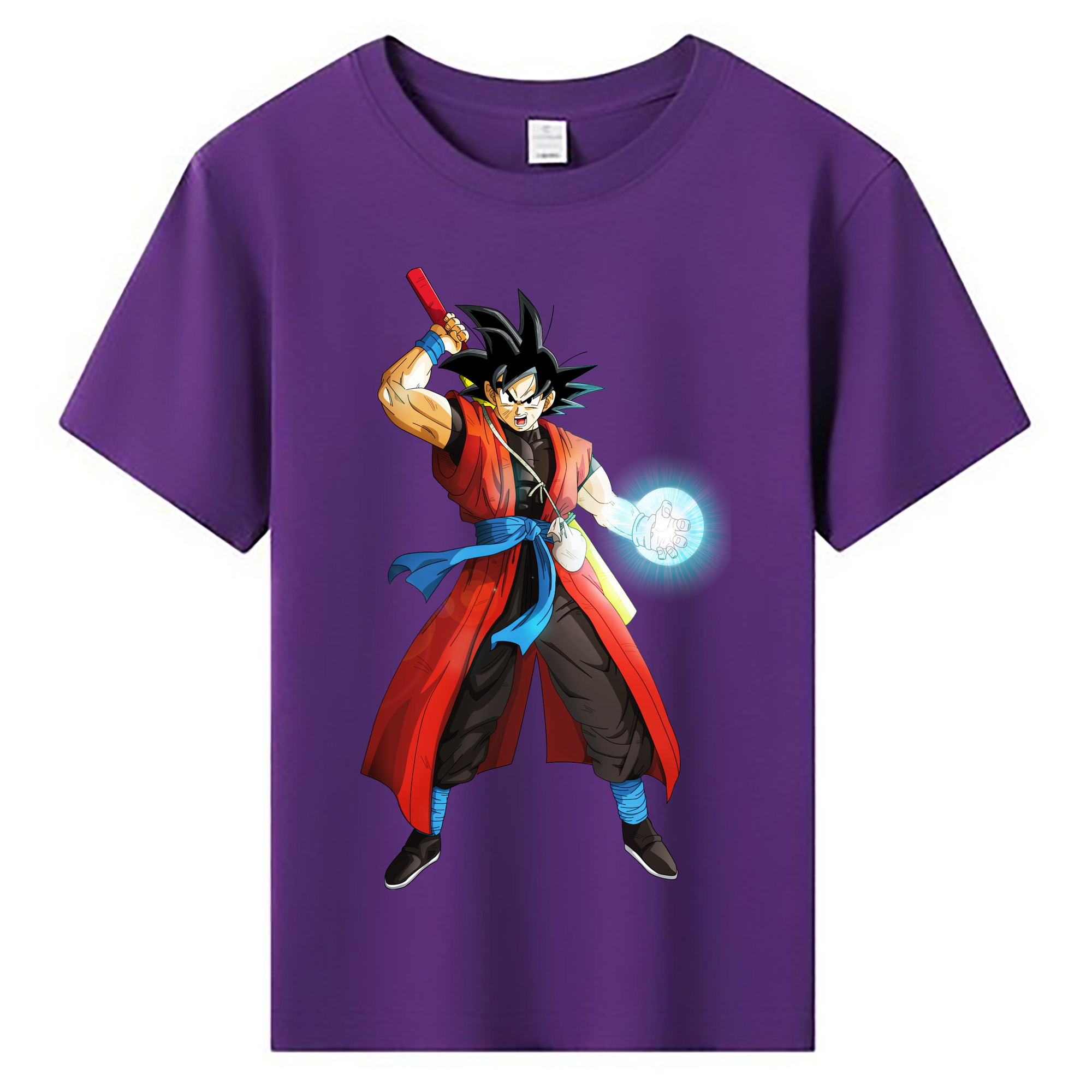 （画像用） ドラゴンボール 孫悟空（そん ごくう）Son Goku カカロット DRAGON BALL Kakarotto 綿100％キッズTシャツ（フロントプリント）