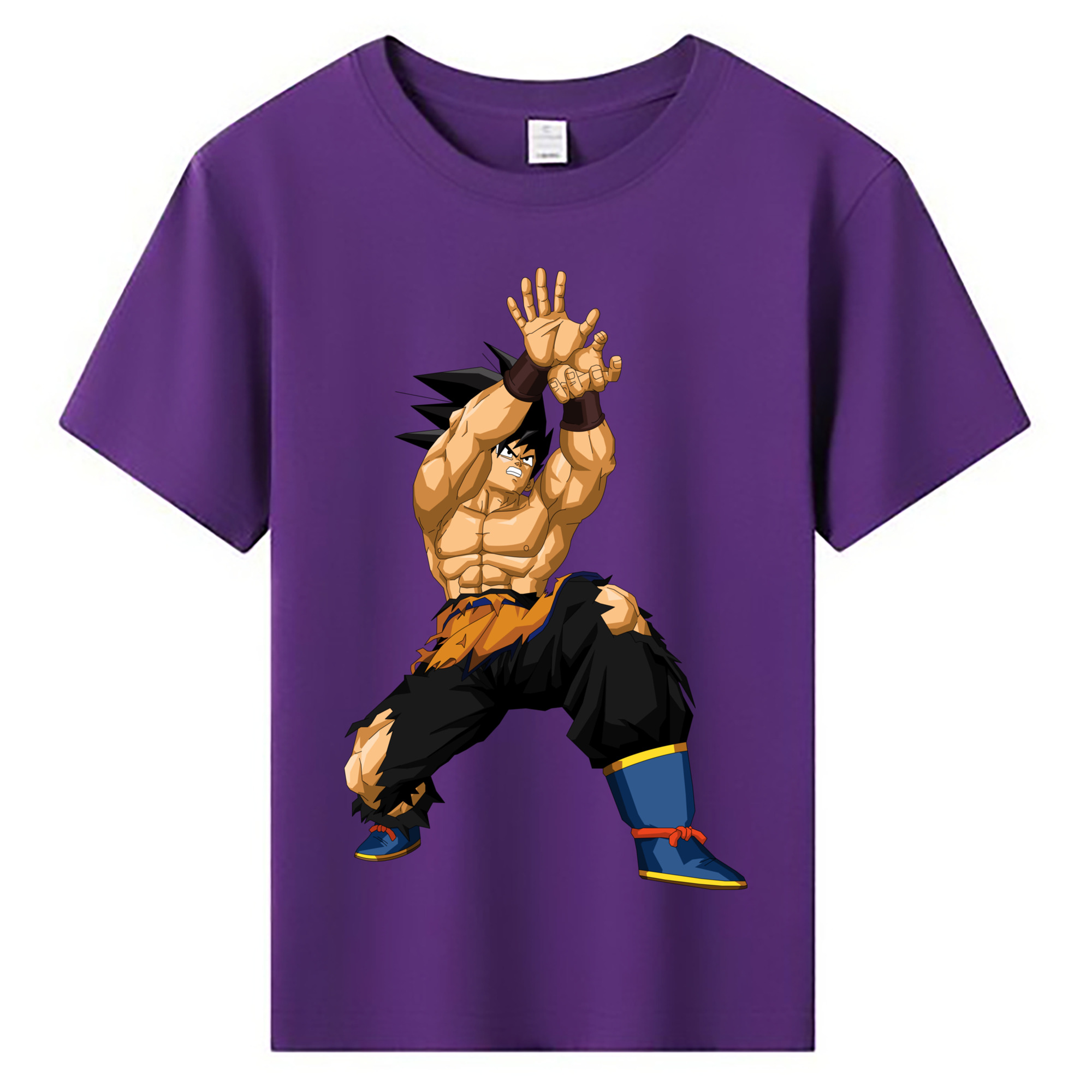 （画像用） ドラゴンボール 孫悟空（そん ごくう）Son Goku カカロット DRAGON BALL Kakarotto 綿100％キッズTシャツ（フロントプリント）