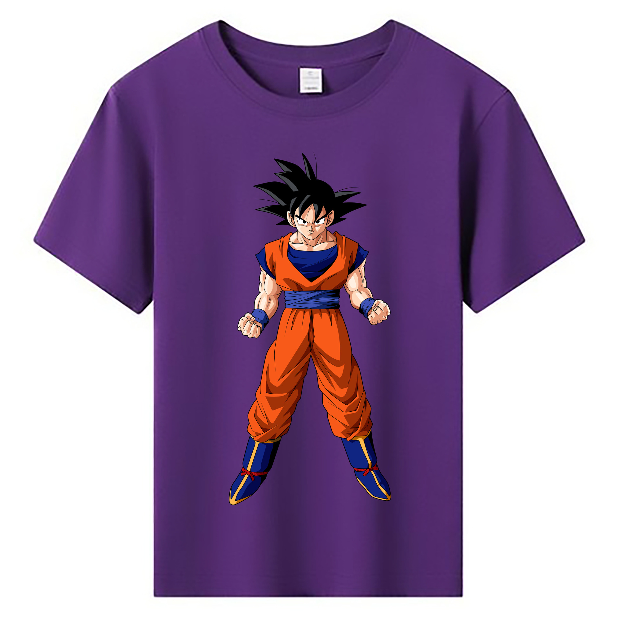（画像用） ドラゴンボール 孫悟空（そん ごくう）Son Goku カカロット DRAGON BALL Kakarotto 綿100％キッズTシャツ（フロントプリント）