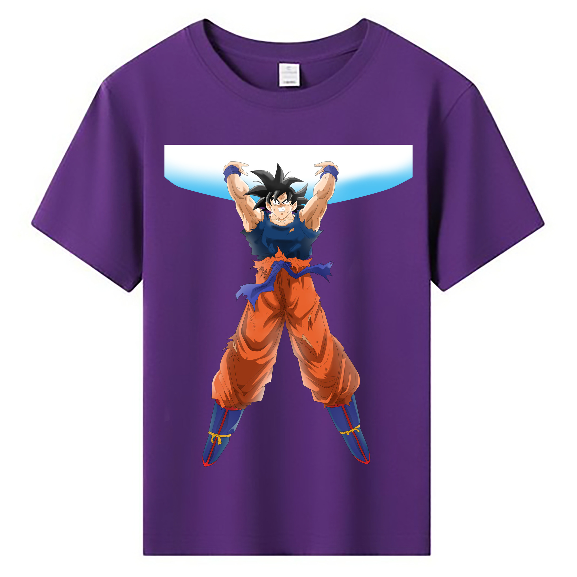 （画像用） ドラゴンボール 孫悟空（そん ごくう）Son Goku カカロット DRAGON BALL Kakarotto 綿100％キッズTシャツ（フロントプリント）