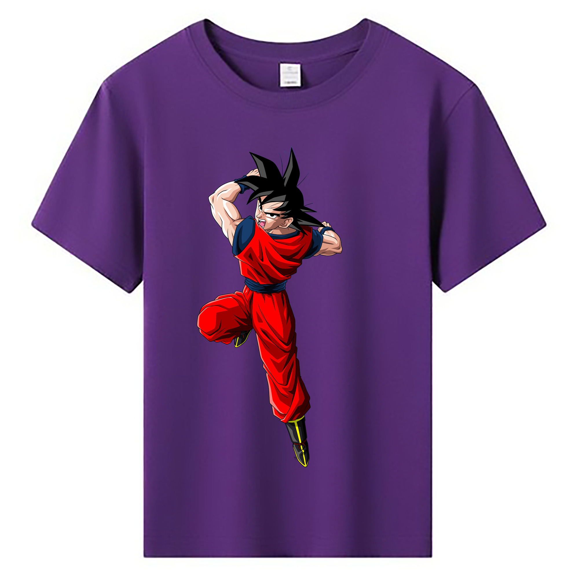 （画像用） ドラゴンボール 孫悟空（そん ごくう）Son Goku カカロット DRAGON BALL Kakarotto 綿100％キッズTシャツ（フロントプリント）