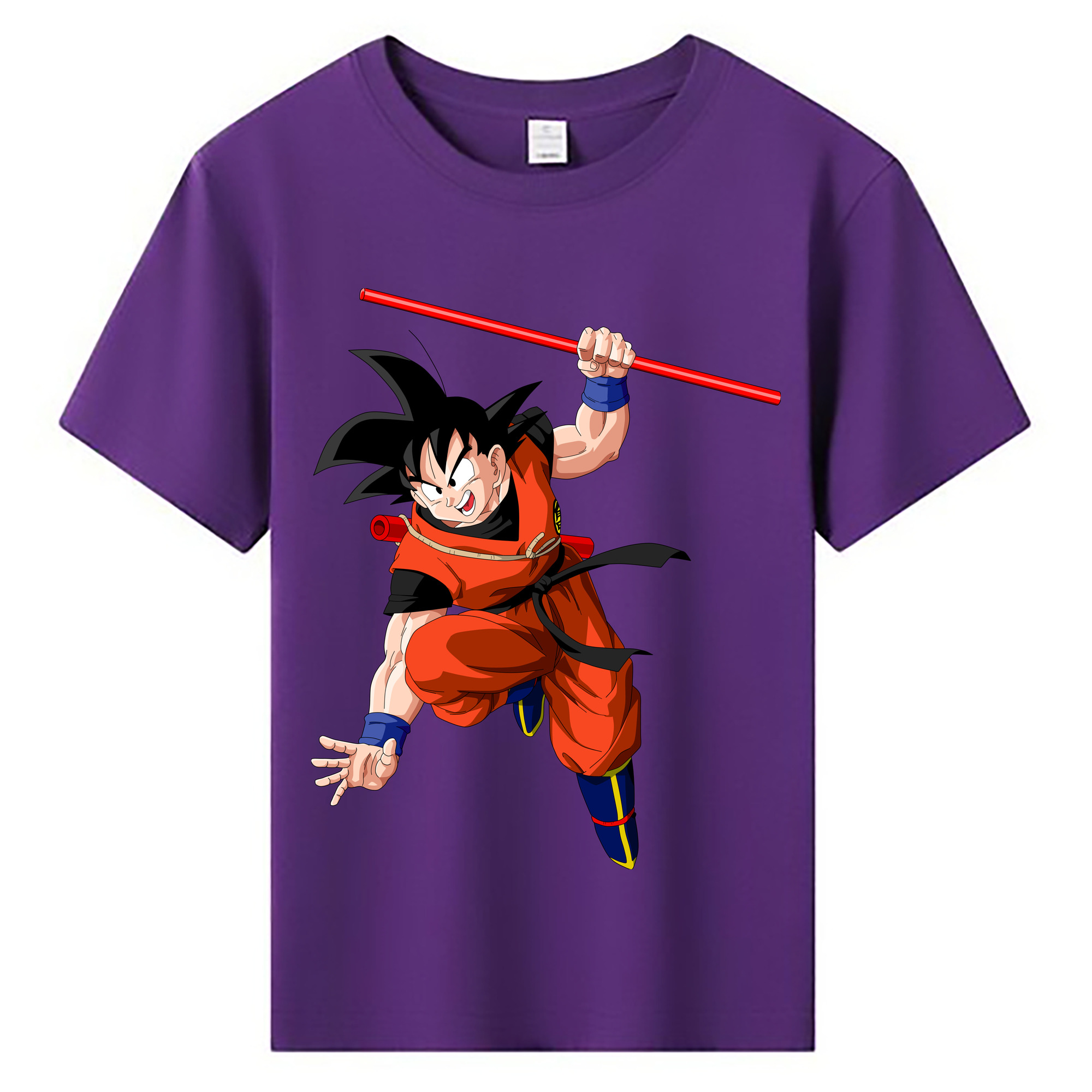 （画像用） ドラゴンボール 孫悟空（そん ごくう）Son Goku カカロット DRAGON BALL Kakarotto 綿100％キッズTシャツ（フロントプリント）