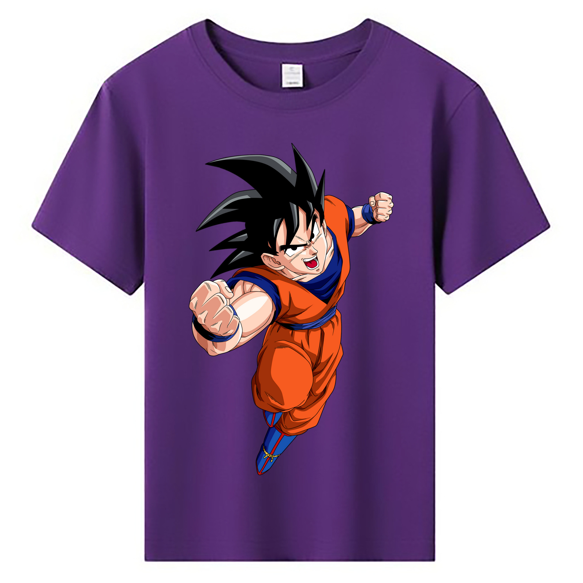 （画像用） ドラゴンボール 孫悟空（そん ごくう）Son Goku カカロット DRAGON BALL Kakarotto 綿100％キッズTシャツ（フロントプリント）