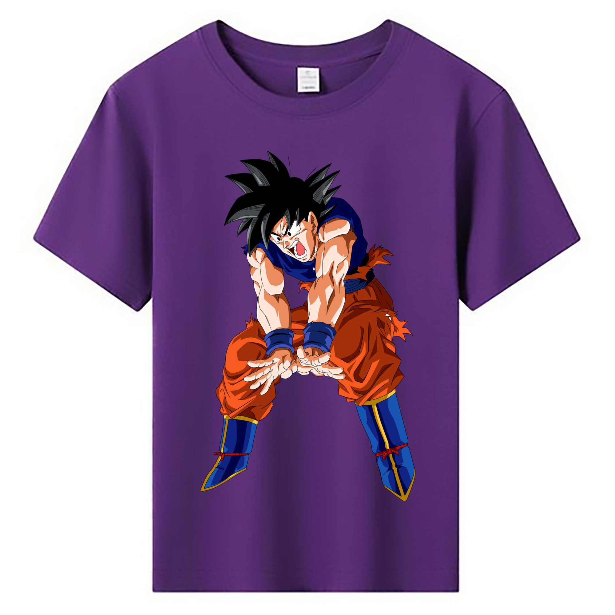 （画像用） ドラゴンボール 孫悟空（そん ごくう）Son Goku カカロット DRAGON BALL Kakarotto 綿100％キッズTシャツ（フロントプリント）