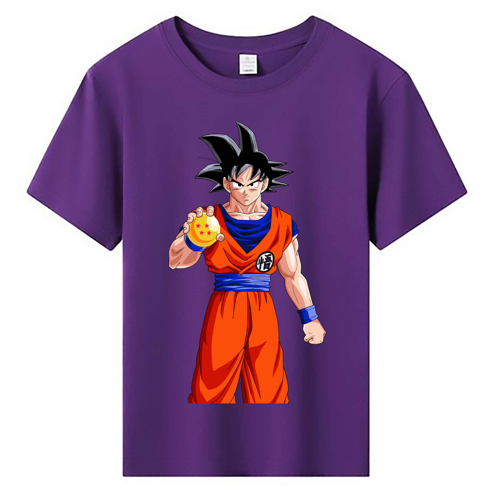 （画像用） ドラゴンボール 孫悟空（そん ごくう）Son Goku カカロット DRAGON BALL Kakarotto 綿100％キッズTシャツ（フロントプリント）