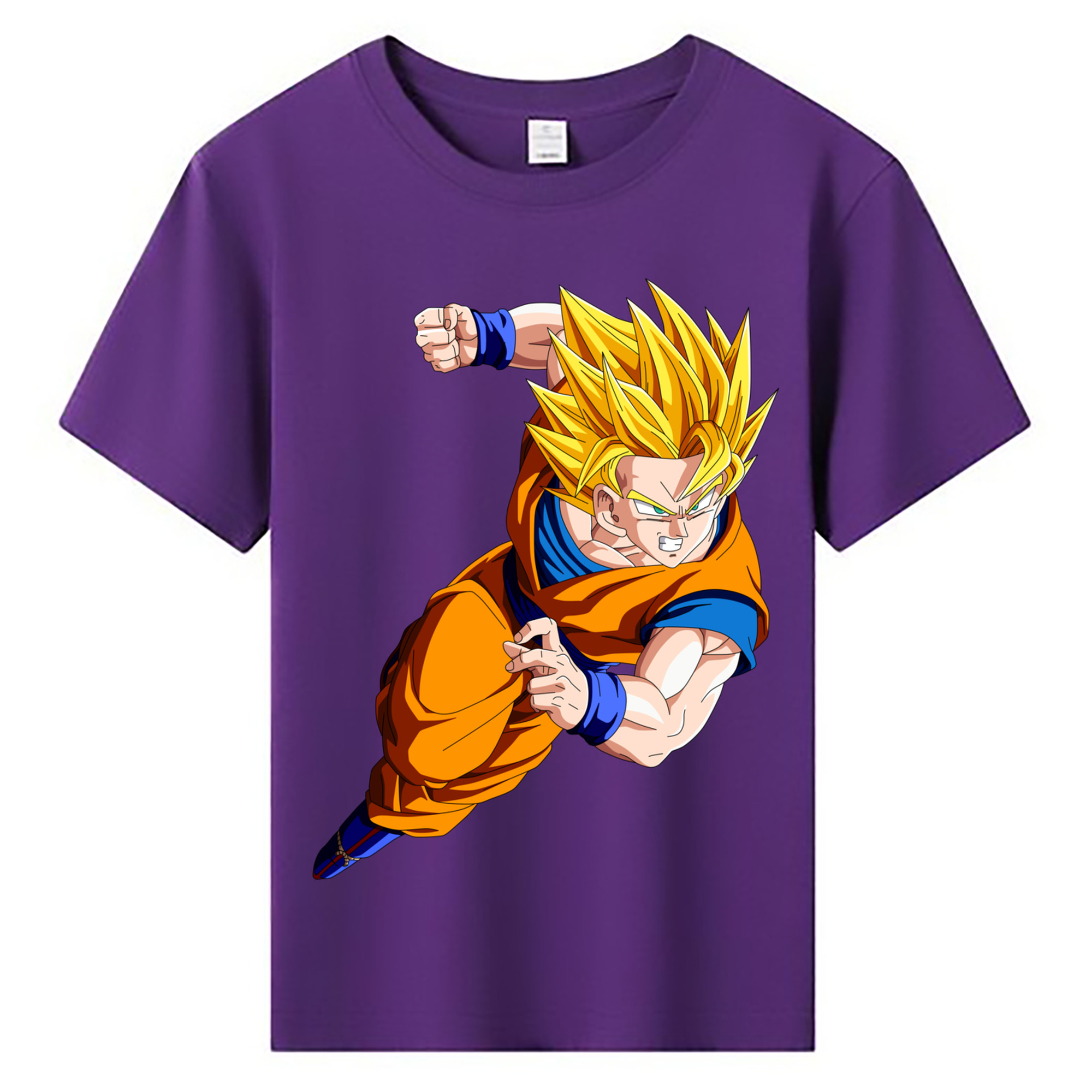（画像用） ドラゴンボール 孫悟空（そん ごくう）Son Goku カカロット DRAGON BALL Kakarotto 綿100％キッズTシャツ（フロントプリント）
