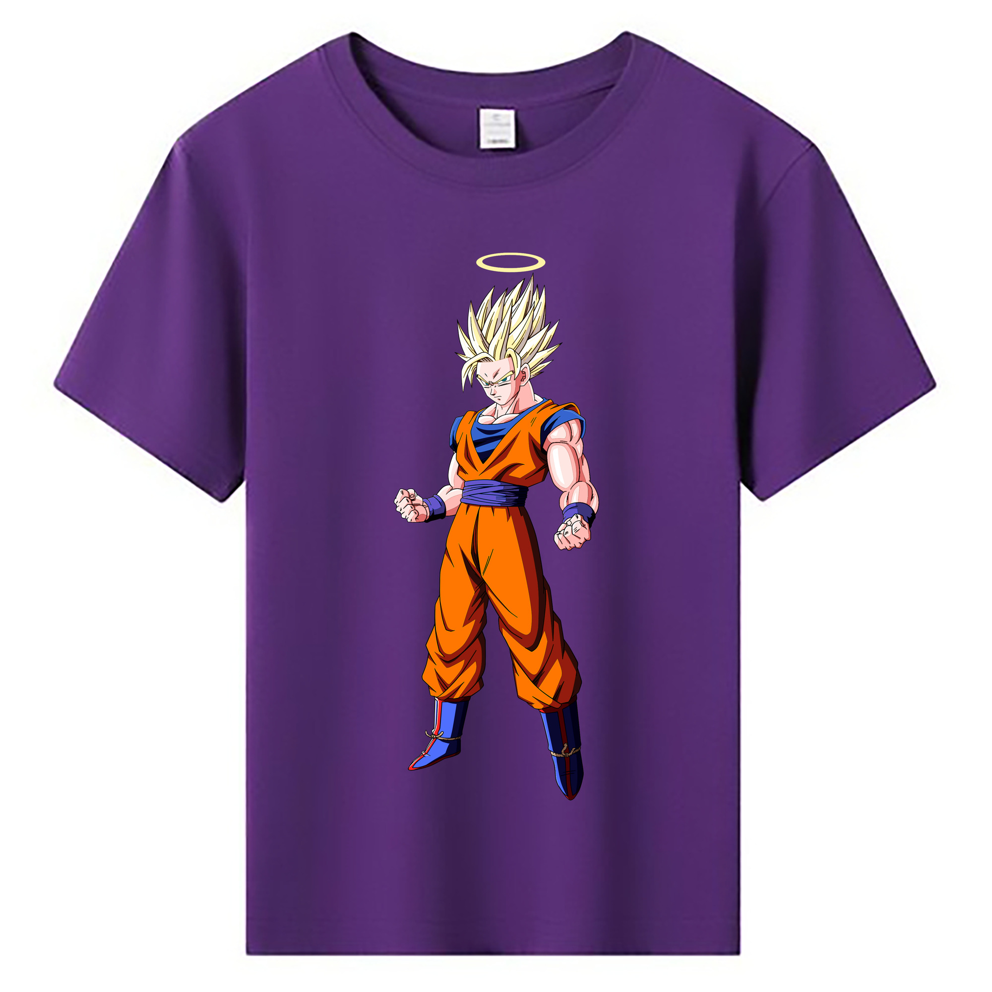 （画像用） ドラゴンボール 孫悟空（そん ごくう）Son Goku カカロット DRAGON BALL Kakarotto 綿100％キッズTシャツ（フロントプリント）