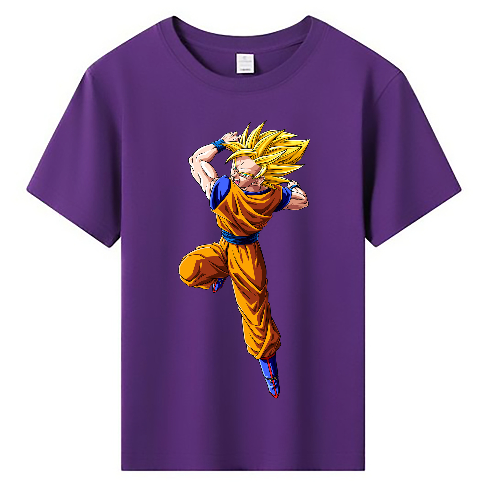 （画像用） ドラゴンボール 孫悟空（そん ごくう）Son Goku カカロット DRAGON BALL Kakarotto 綿100％キッズTシャツ（フロントプリント）