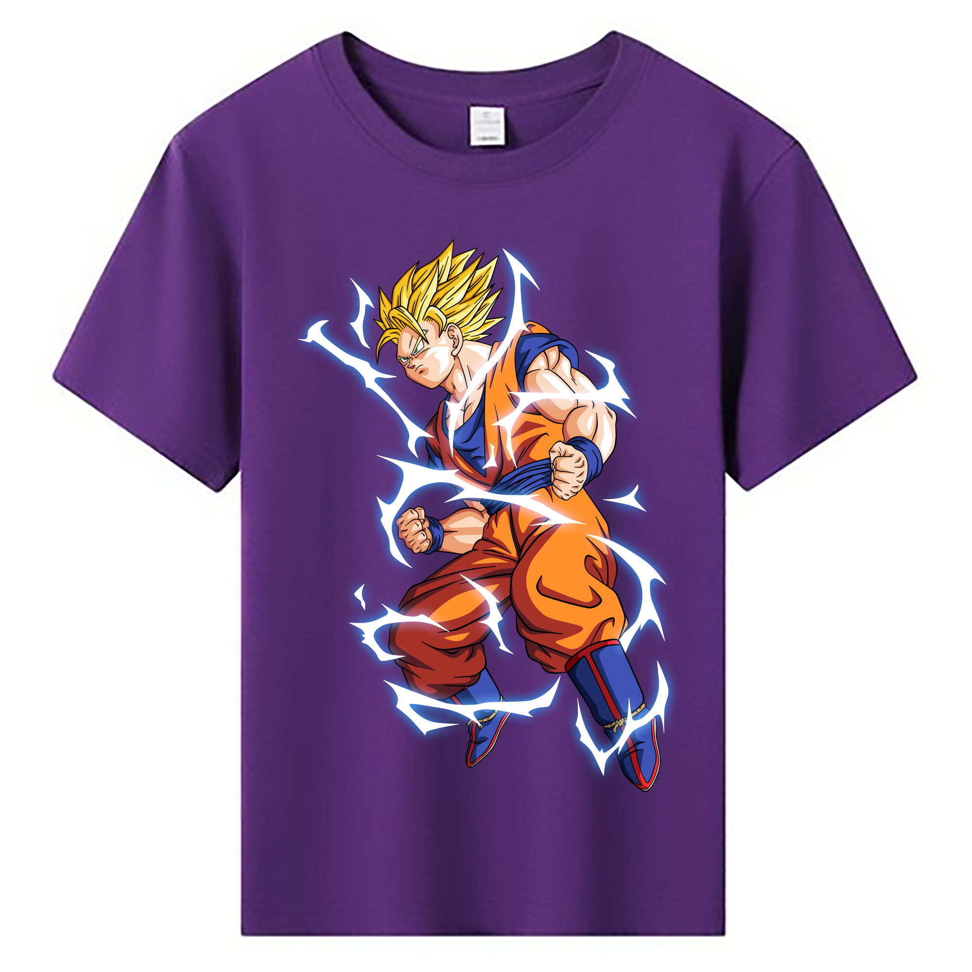 （画像用） ドラゴンボール 孫悟空（そん ごくう）Son Goku カカロット DRAGON BALL Kakarotto 綿100％キッズTシャツ（フロントプリント）