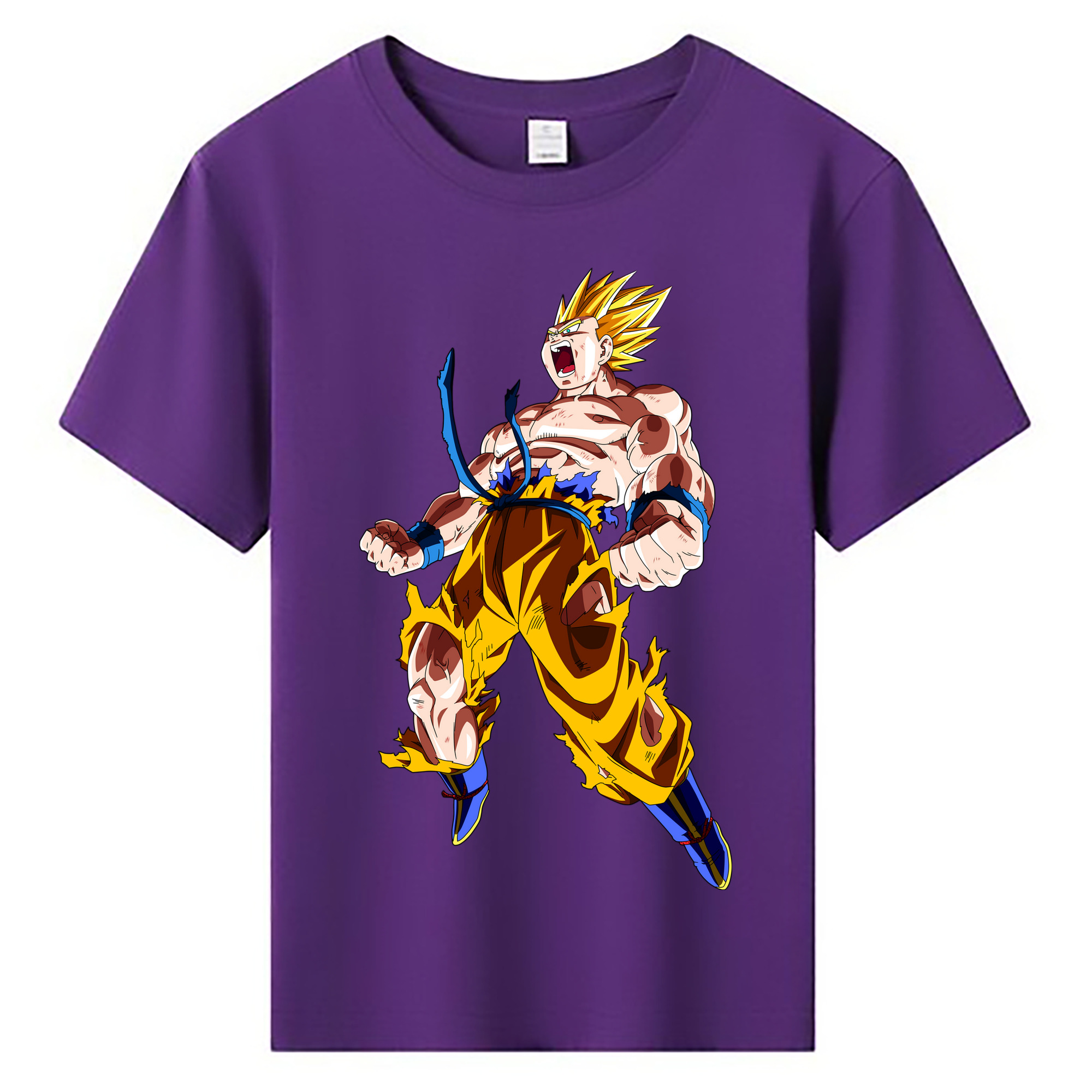 （画像用） ドラゴンボール 孫悟空（そん ごくう）Son Goku カカロット DRAGON BALL Kakarotto 綿100％キッズTシャツ（フロントプリント）