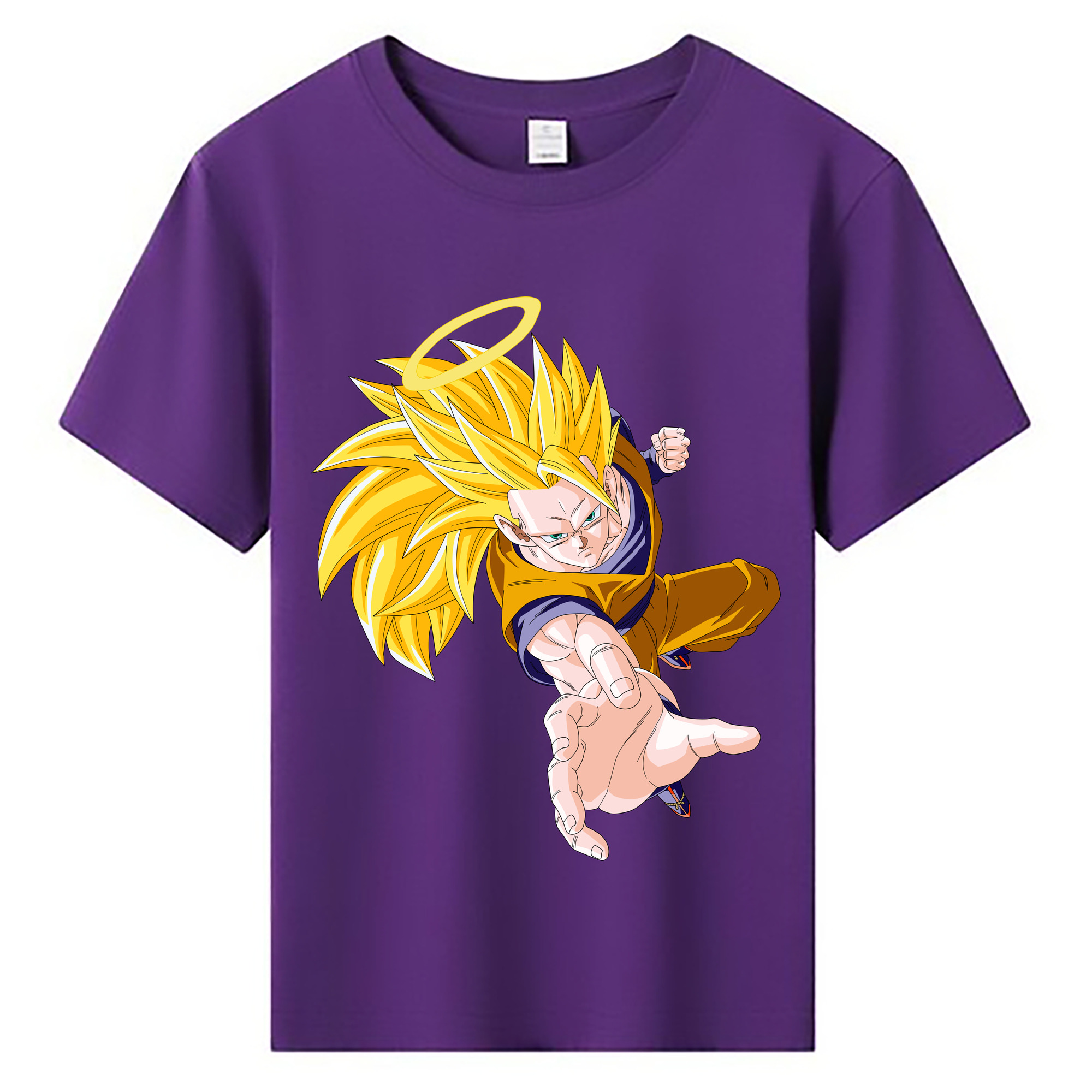 （画像用） ドラゴンボール 孫悟空（そん ごくう）Son Goku カカロット DRAGON BALL Kakarotto 綿100％キッズTシャツ（フロントプリント）