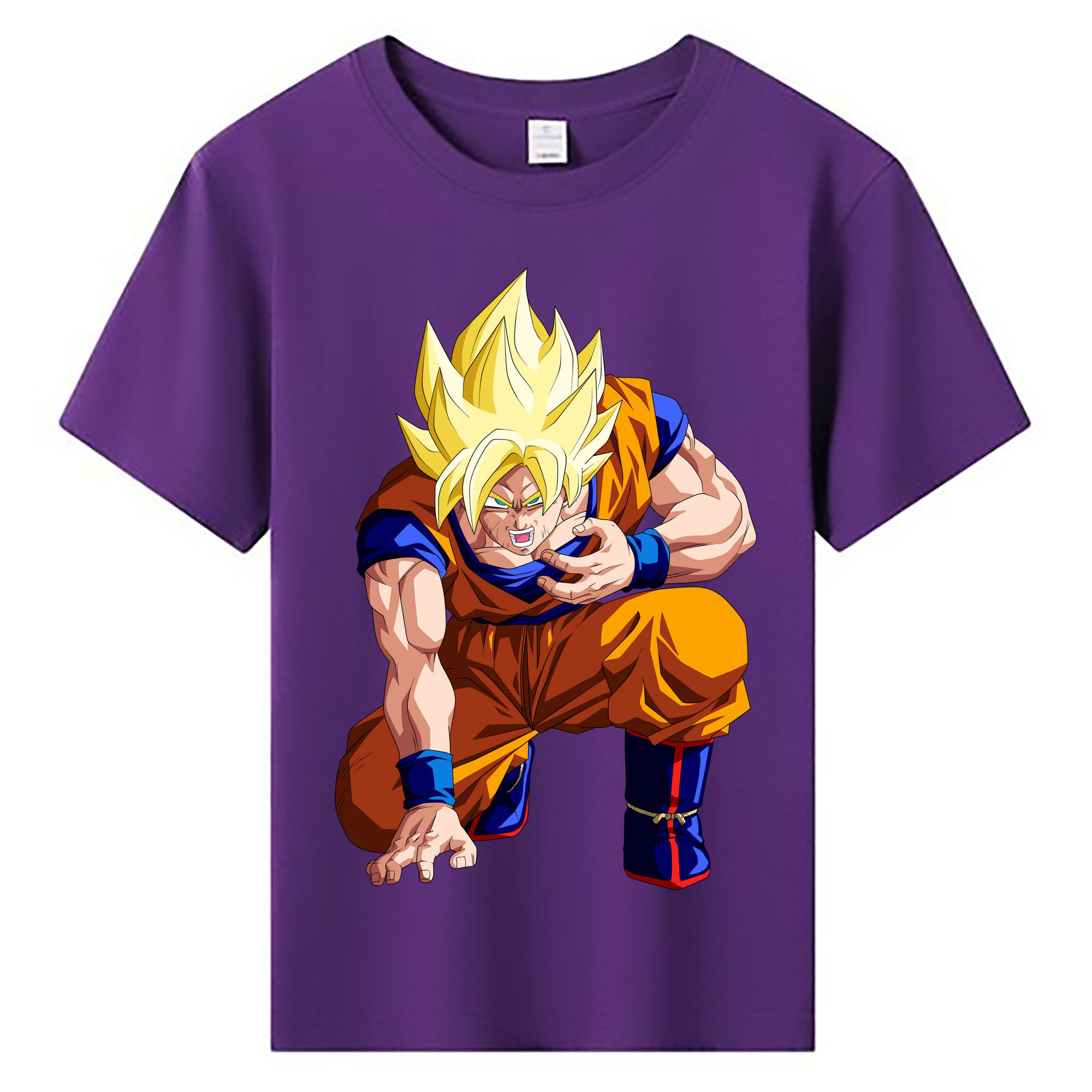（画像用） ドラゴンボール 孫悟空（そん ごくう）Son Goku カカロット DRAGON BALL Kakarotto 綿100％キッズTシャツ（フロントプリント）