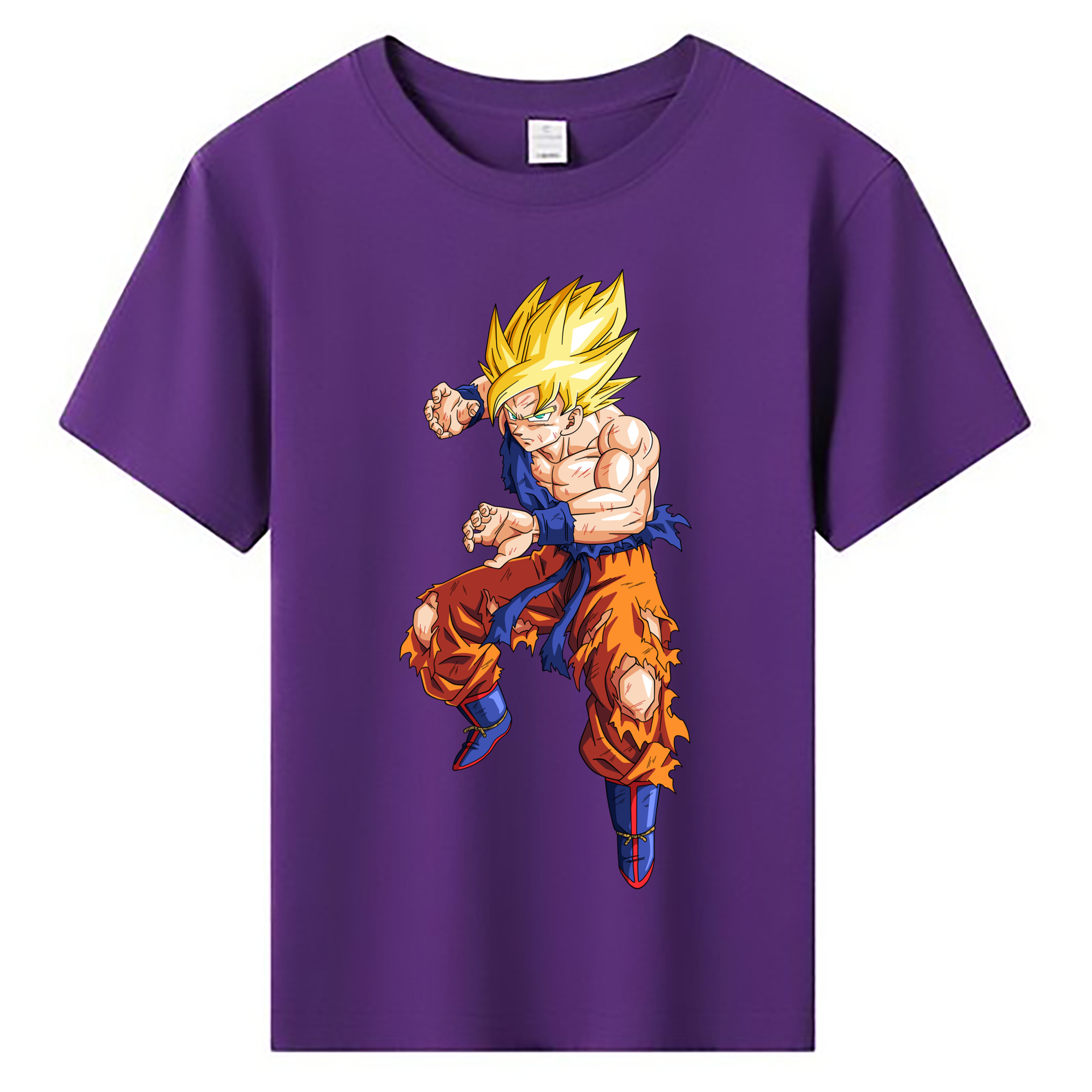 （画像用） ドラゴンボール 孫悟空（そん ごくう）Son Goku カカロット DRAGON BALL Kakarotto 綿100％キッズTシャツ（フロントプリント）