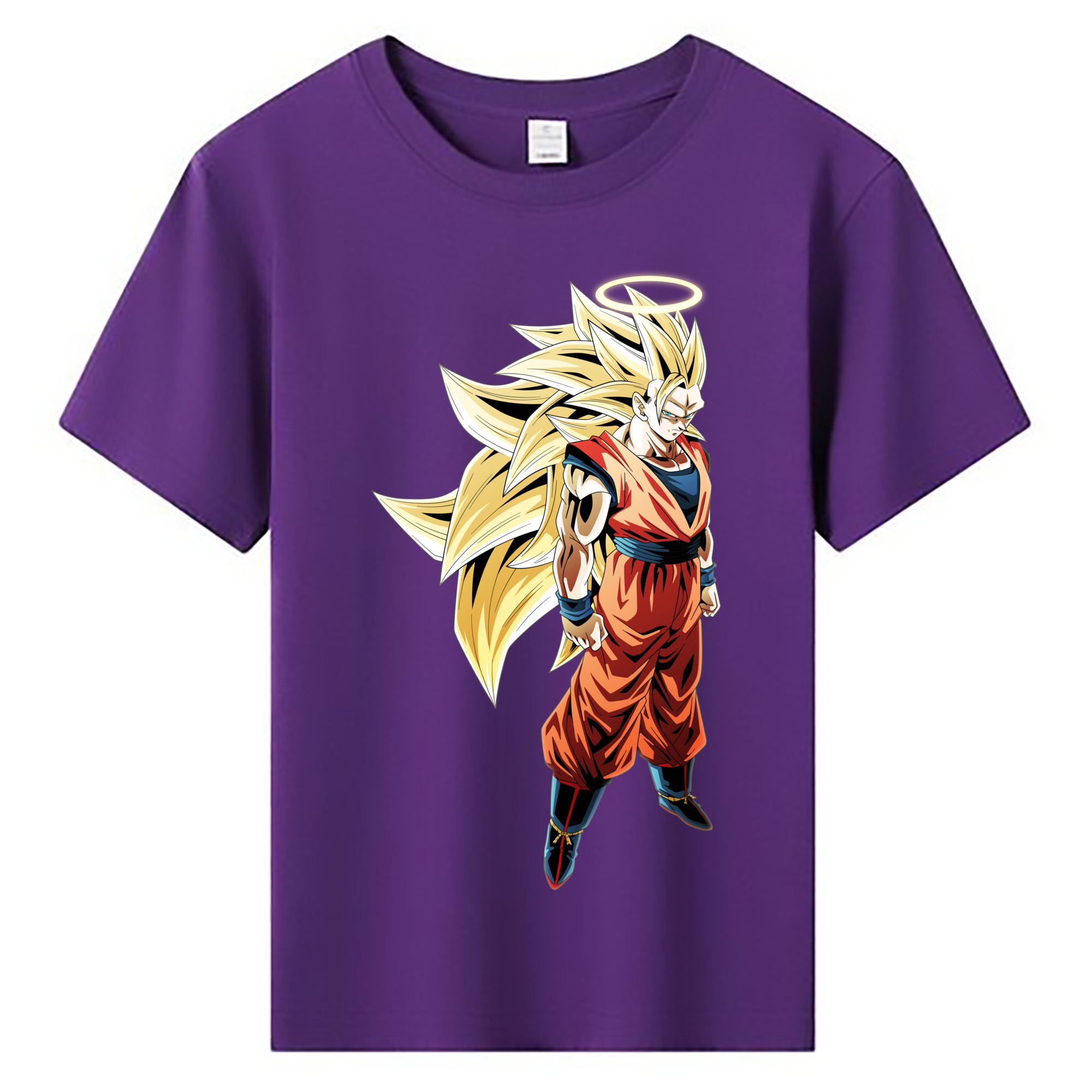 （画像用） ドラゴンボール 孫悟空（そん ごくう）Son Goku カカロット DRAGON BALL Kakarotto 綿100％キッズTシャツ（フロントプリント）