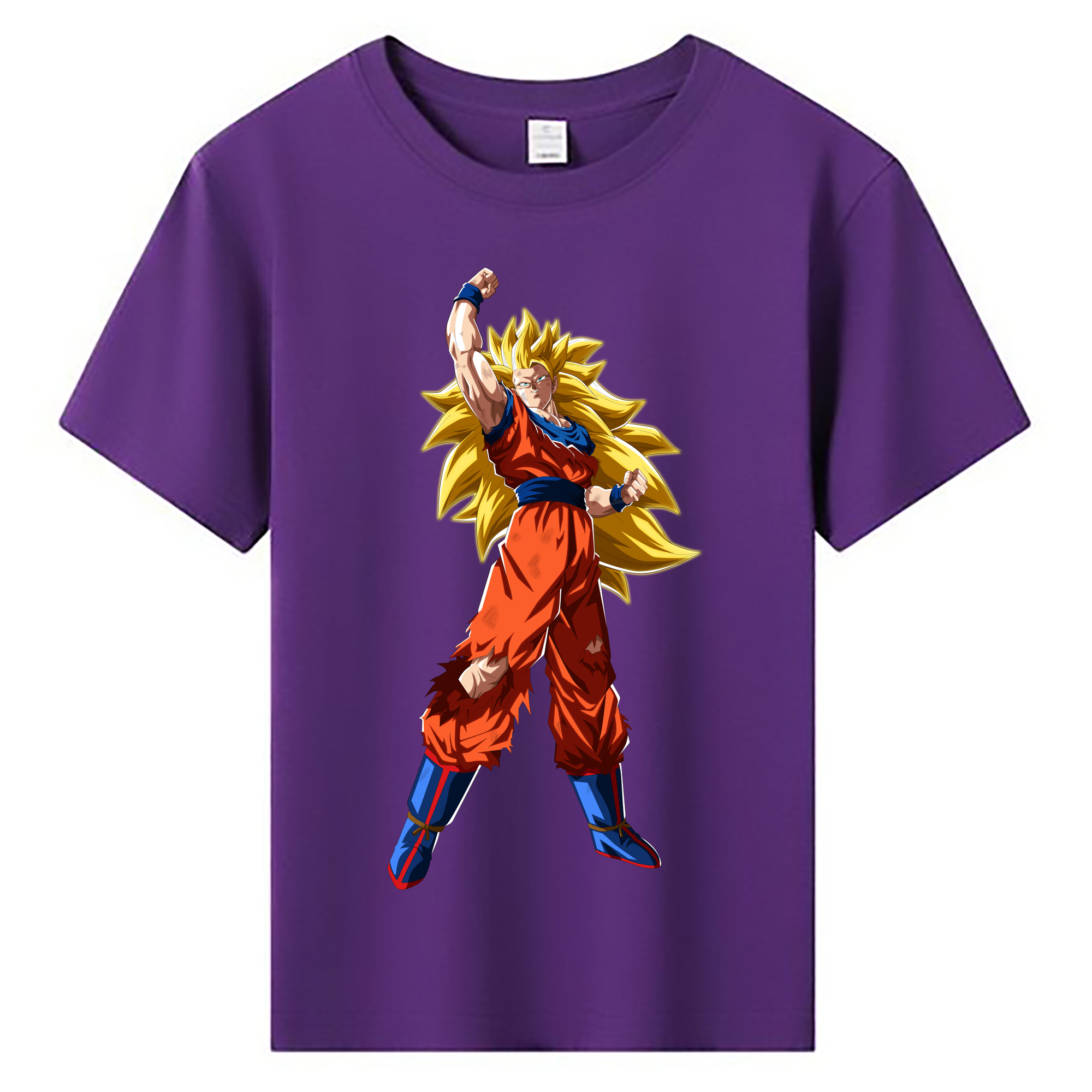 （画像用） ドラゴンボール 孫悟空（そん ごくう）Son Goku カカロット DRAGON BALL Kakarotto 綿100％キッズTシャツ（フロントプリント）