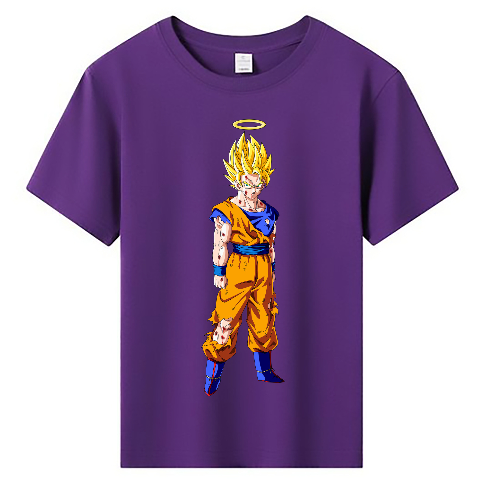（画像用） ドラゴンボール 孫悟空（そん ごくう）Son Goku カカロット DRAGON BALL Kakarotto 綿100％キッズTシャツ（フロントプリント）