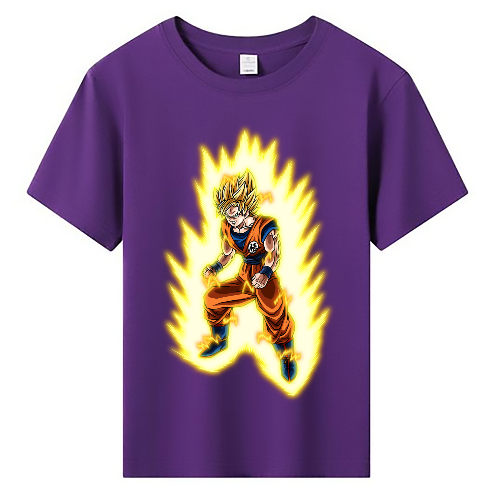 （画像用） ドラゴンボール 孫悟空（そん ごくう）Son Goku カカロット DRAGON BALL Kakarotto 綿100％キッズTシャツ（フロントプリント）
