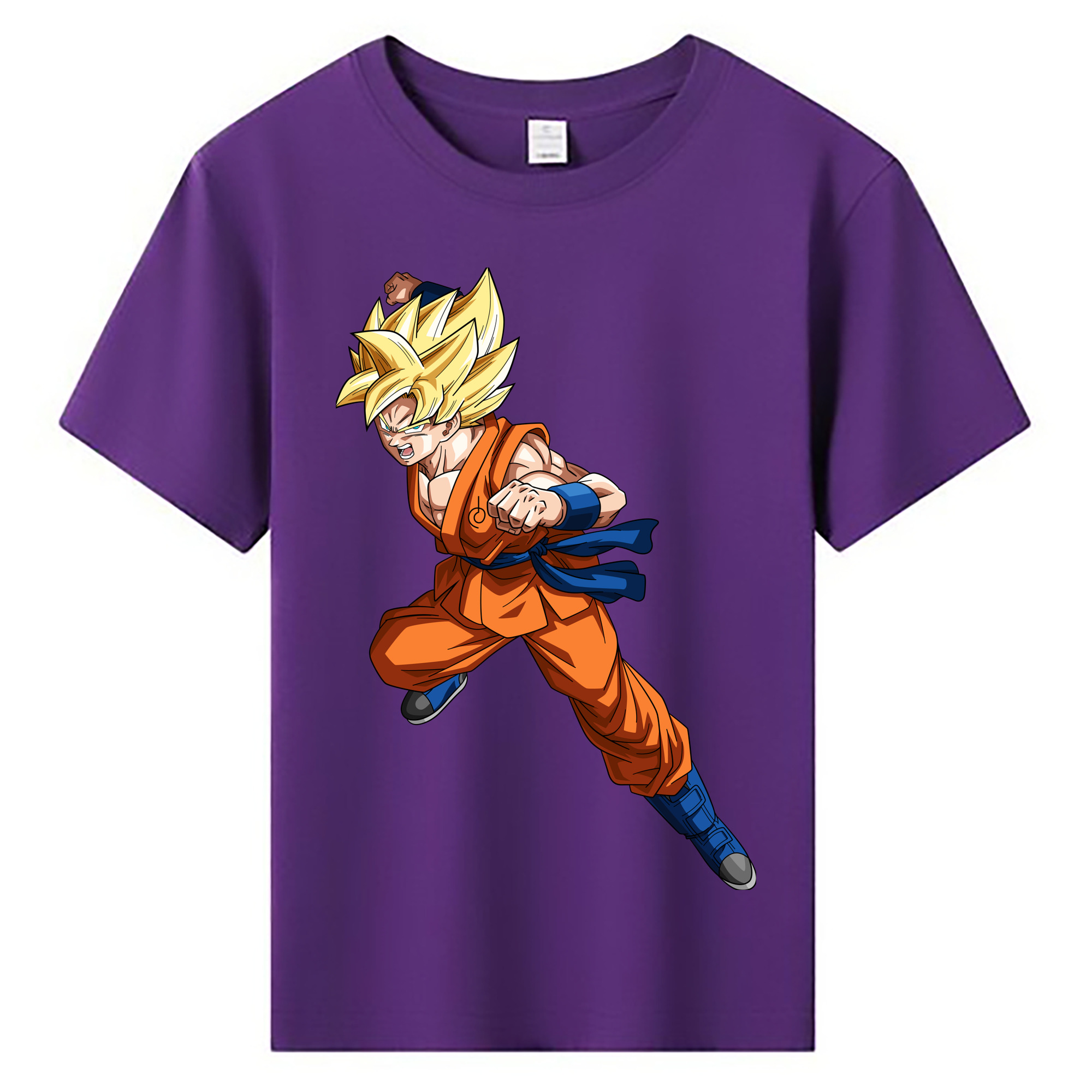 （画像用） ドラゴンボール 孫悟空（そん ごくう）Son Goku カカロット DRAGON BALL Kakarotto 綿100％キッズTシャツ（フロントプリント）