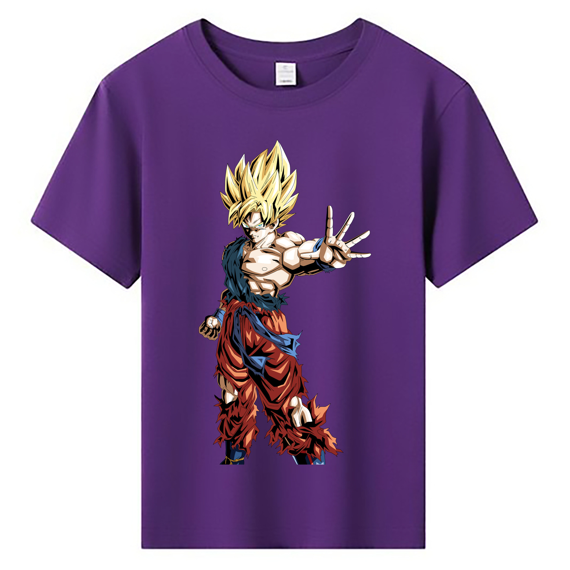 （画像用） ドラゴンボール 孫悟空（そん ごくう）Son Goku カカロット DRAGON BALL Kakarotto 綿100％キッズTシャツ（フロントプリント）