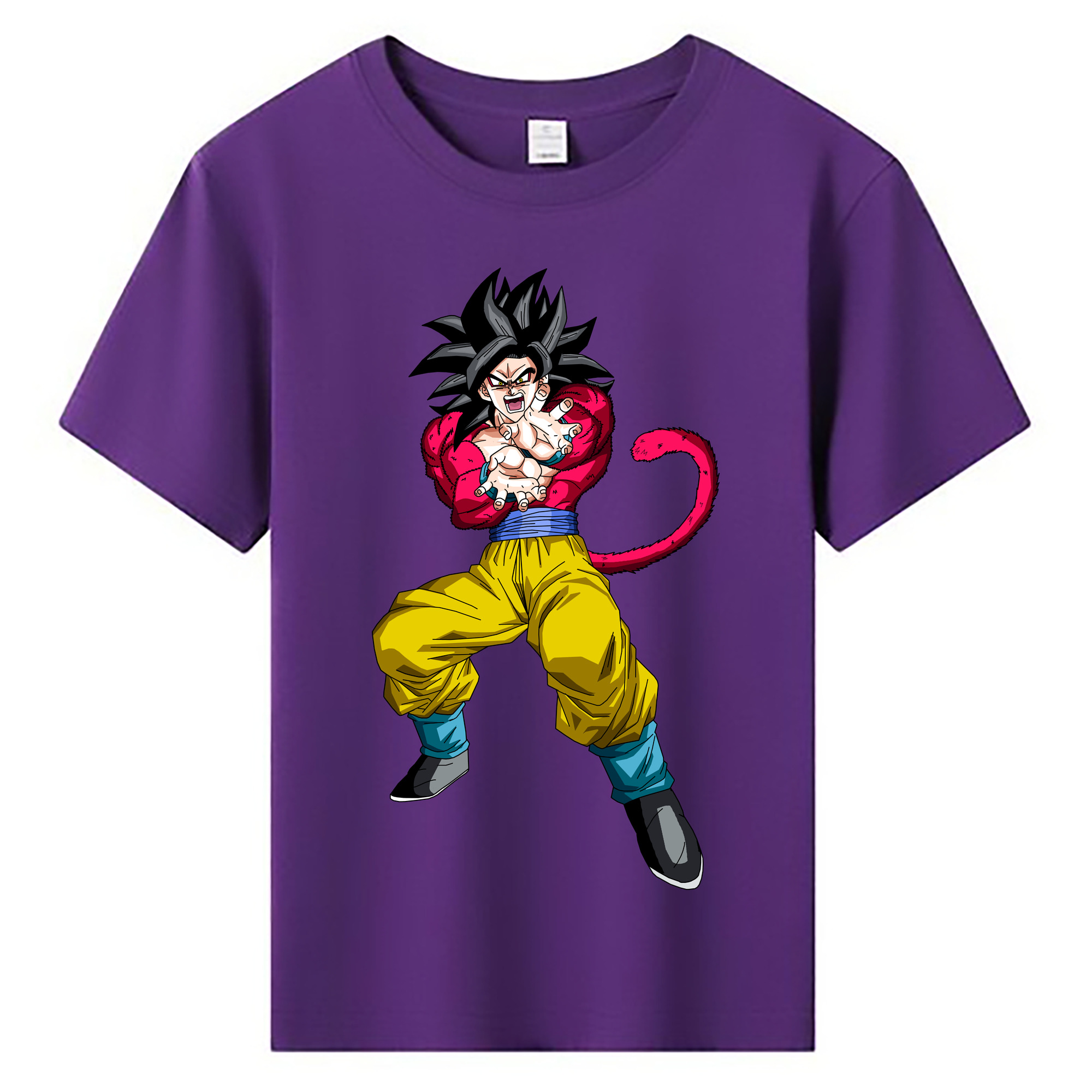 （画像用） ドラゴンボール 孫悟空（そん ごくう）Son Goku カカロット DRAGON BALL Kakarotto 綿100％キッズTシャツ（フロントプリント）