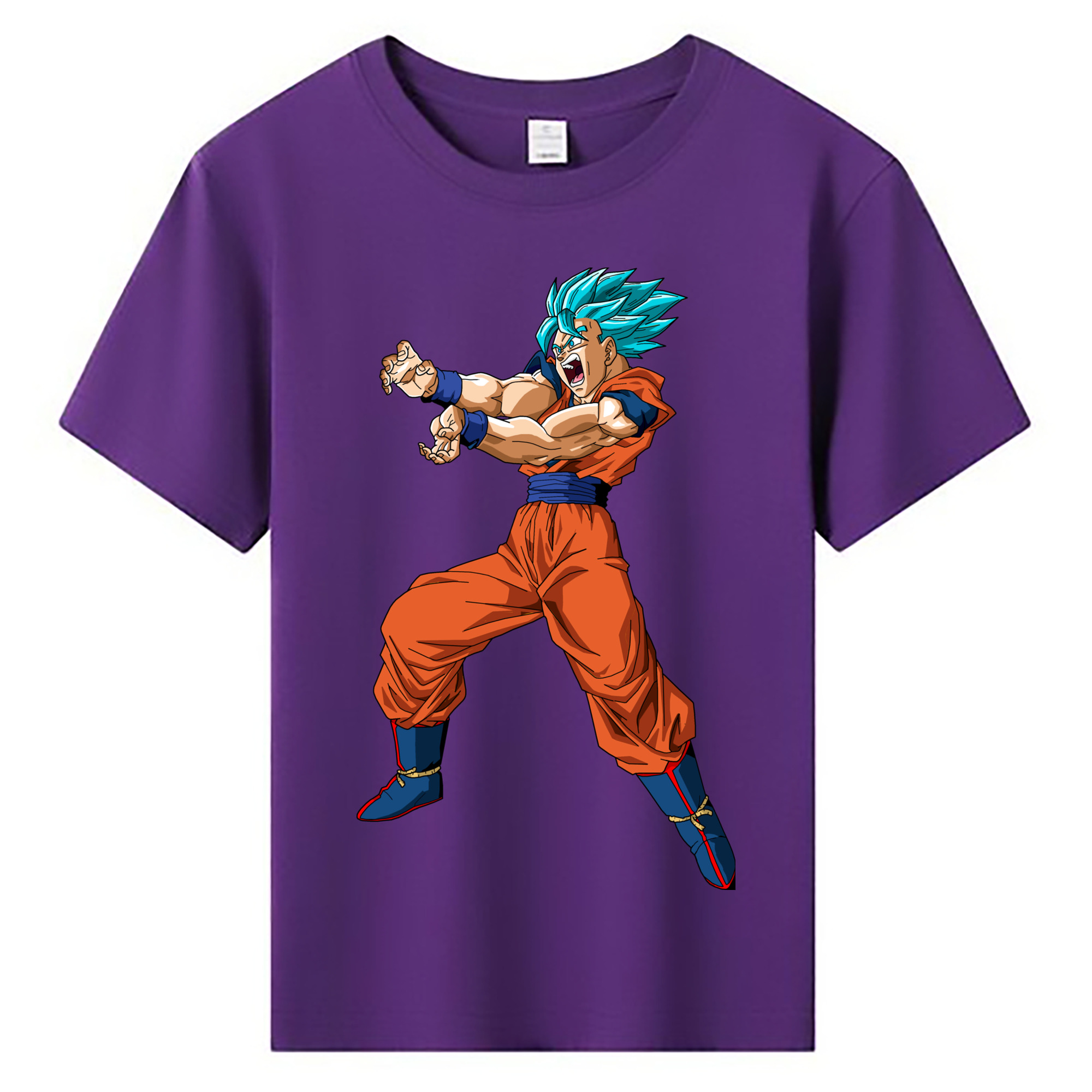 （画像用） ドラゴンボール 孫悟空（そん ごくう）Son Goku カカロット DRAGON BALL Kakarotto 綿100％キッズTシャツ（フロントプリント）