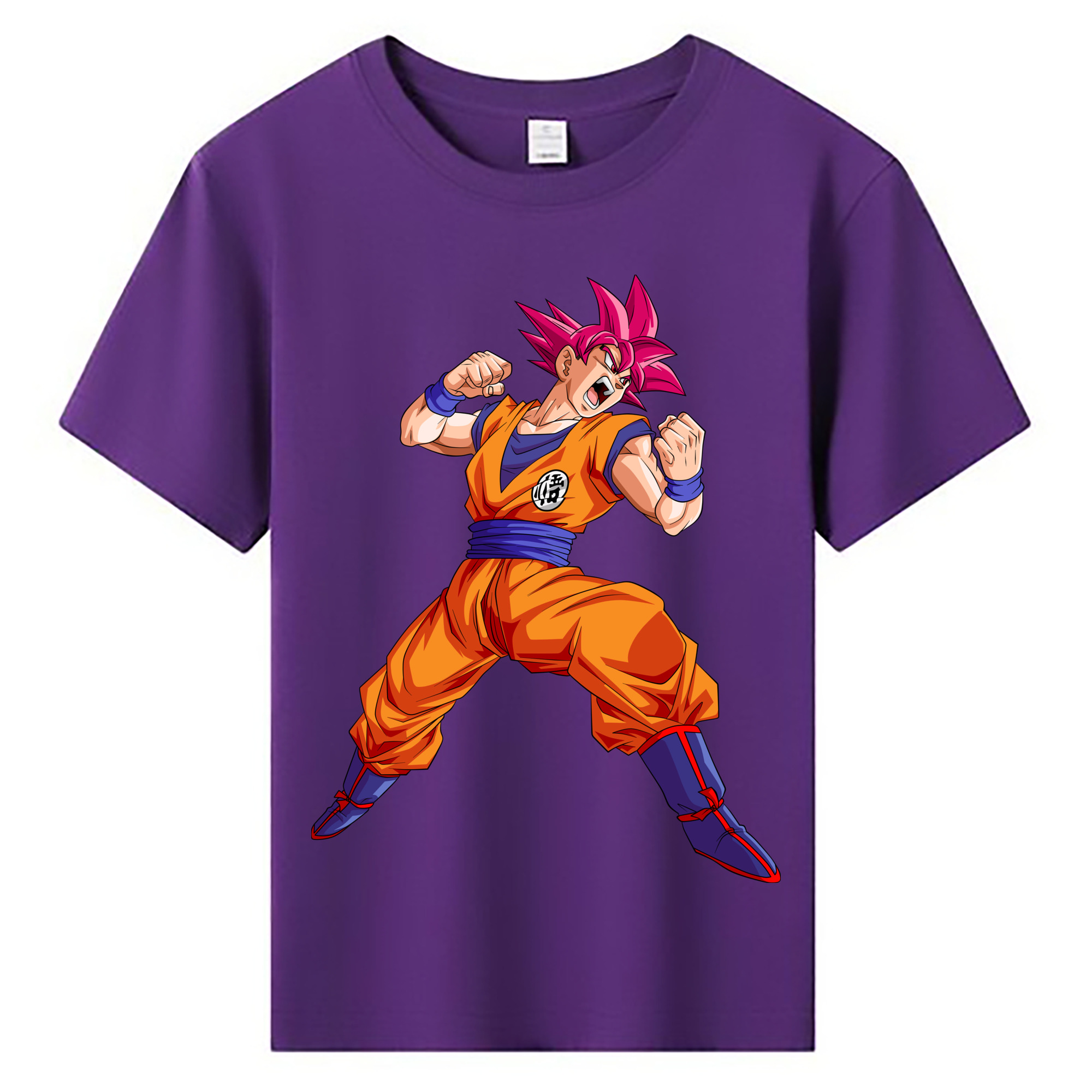 （画像用） ドラゴンボール 孫悟空（そん ごくう）Son Goku カカロット DRAGON BALL Kakarotto 綿100％キッズTシャツ（フロントプリント）