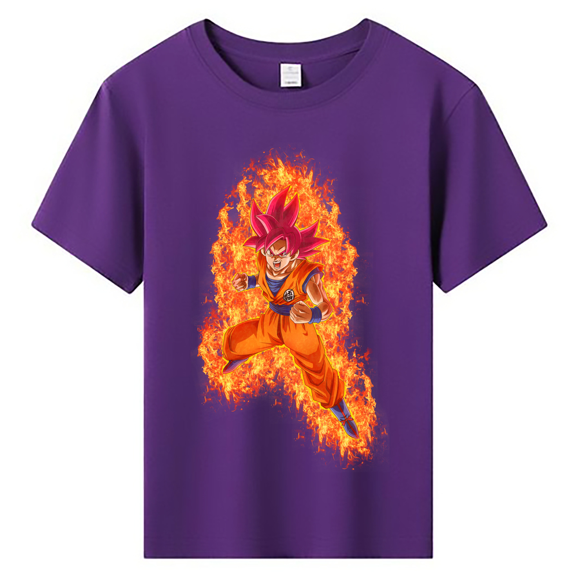 （画像用） ドラゴンボール 孫悟空（そん ごくう）Son Goku カカロット DRAGON BALL Kakarotto 綿100％キッズTシャツ（フロントプリント）
