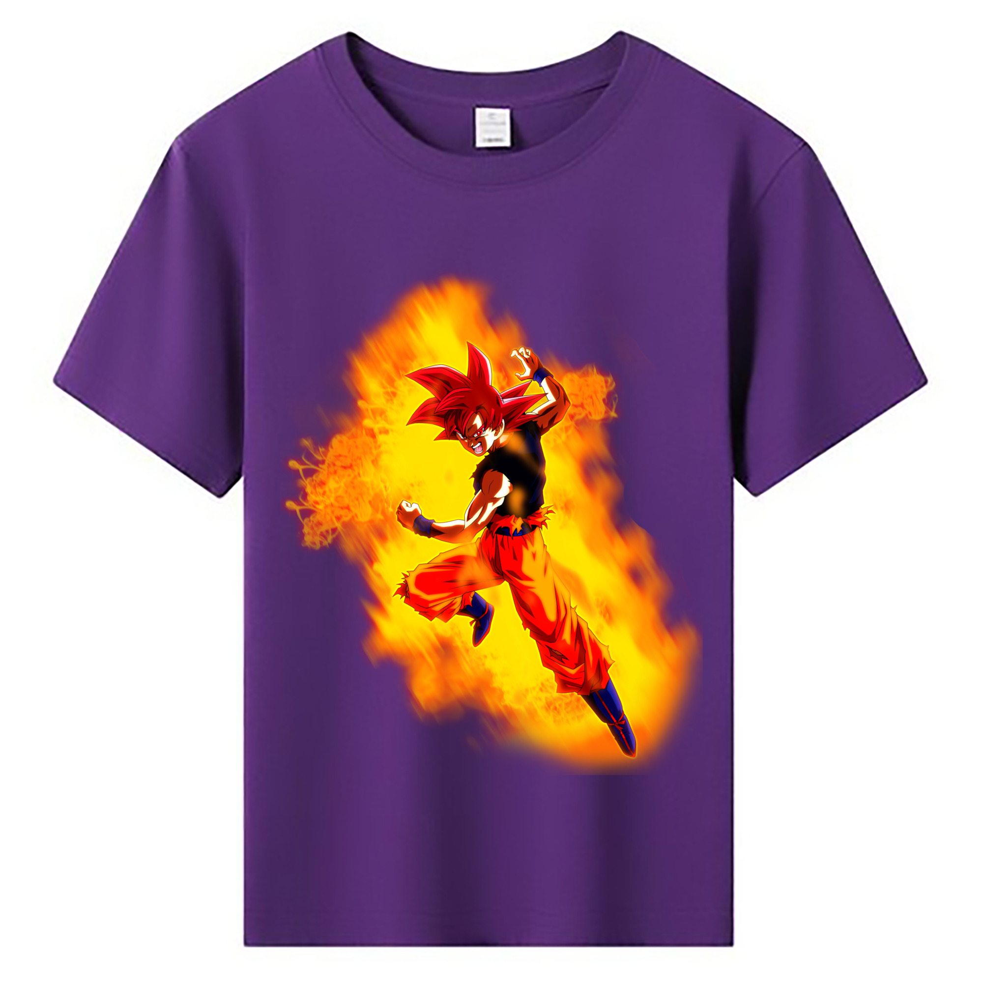 （画像用） ドラゴンボール 孫悟空（そん ごくう）Son Goku カカロット DRAGON BALL Kakarotto 綿100％キッズTシャツ（フロントプリント）