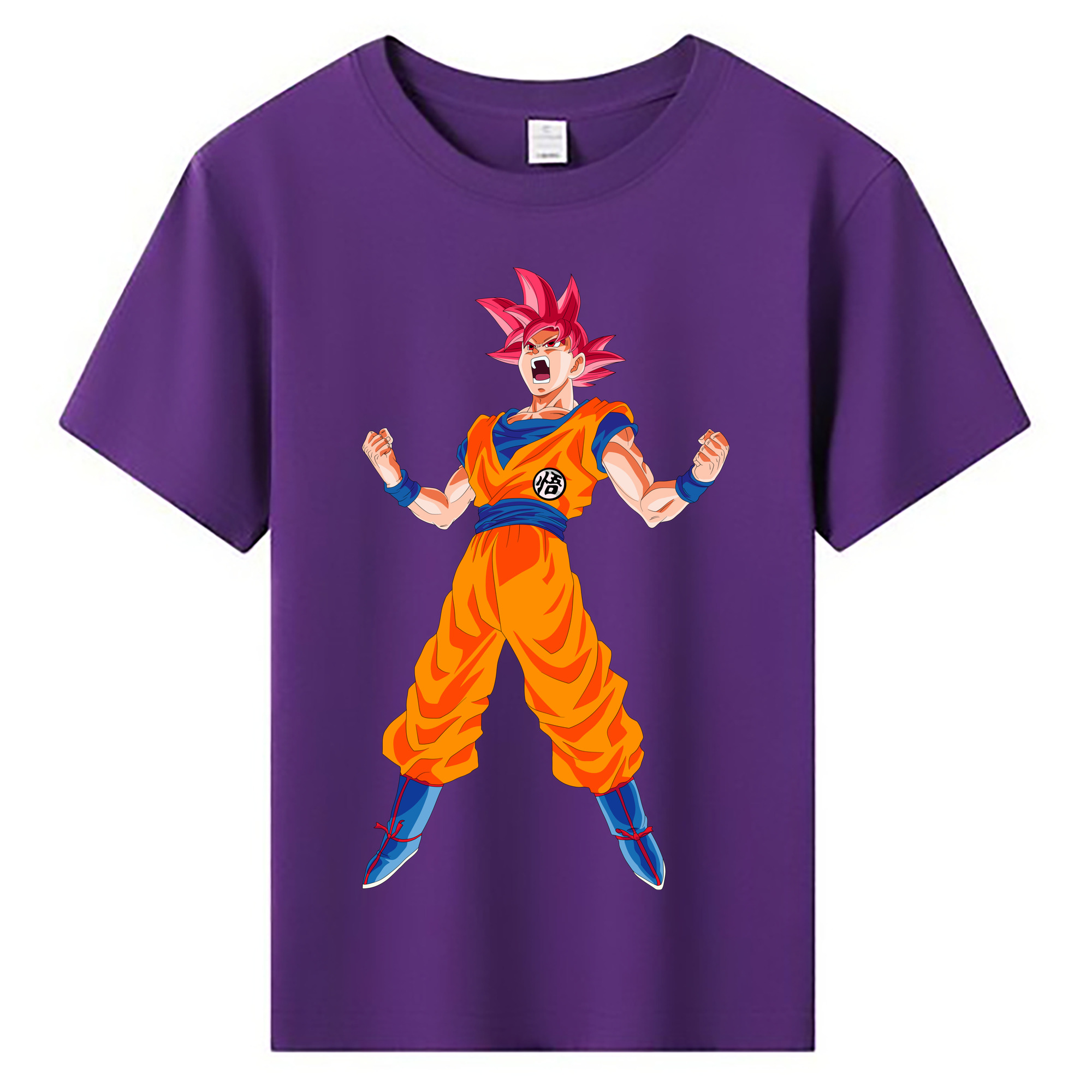 （画像用） ドラゴンボール 孫悟空（そん ごくう）Son Goku カカロット DRAGON BALL Kakarotto 綿100％キッズTシャツ（フロントプリント）