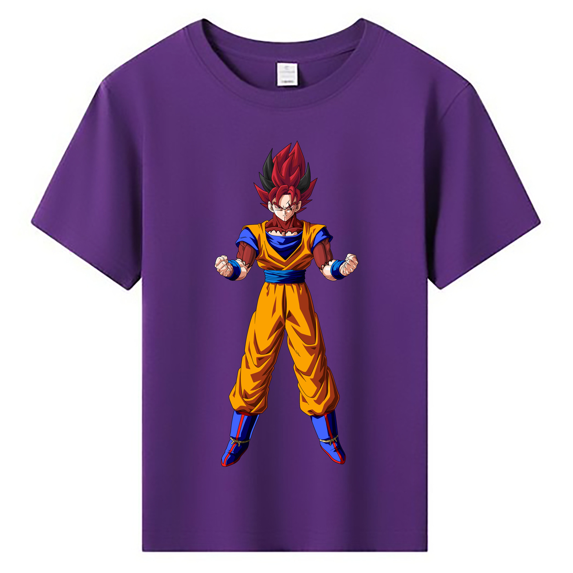 （画像用） ドラゴンボール 孫悟空（そん ごくう）Son Goku カカロット DRAGON BALL Kakarotto 綿100％キッズTシャツ（フロントプリント）