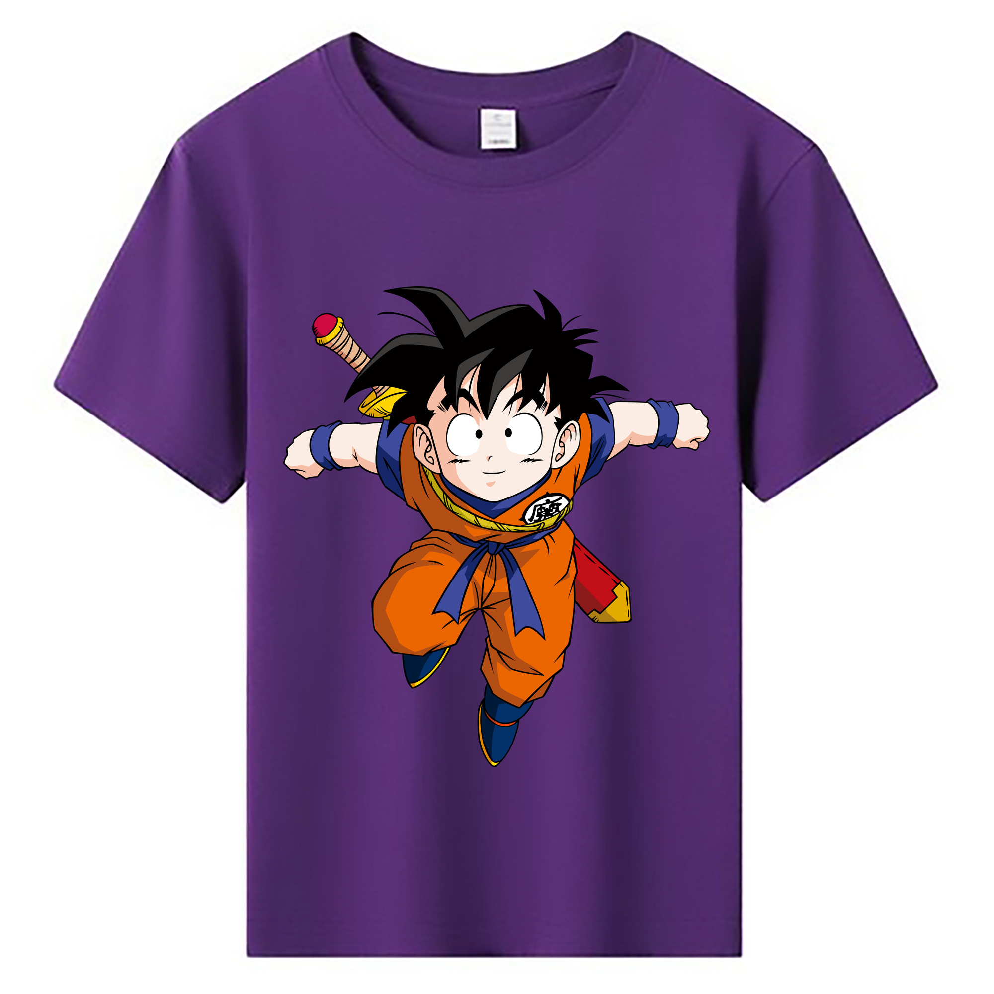 （画像用） ドラゴンボール 孫悟空（そん ごくう）Son Goku カカロット DRAGON BALL Kakarotto 綿100％キッズTシャツ（フロントプリント）