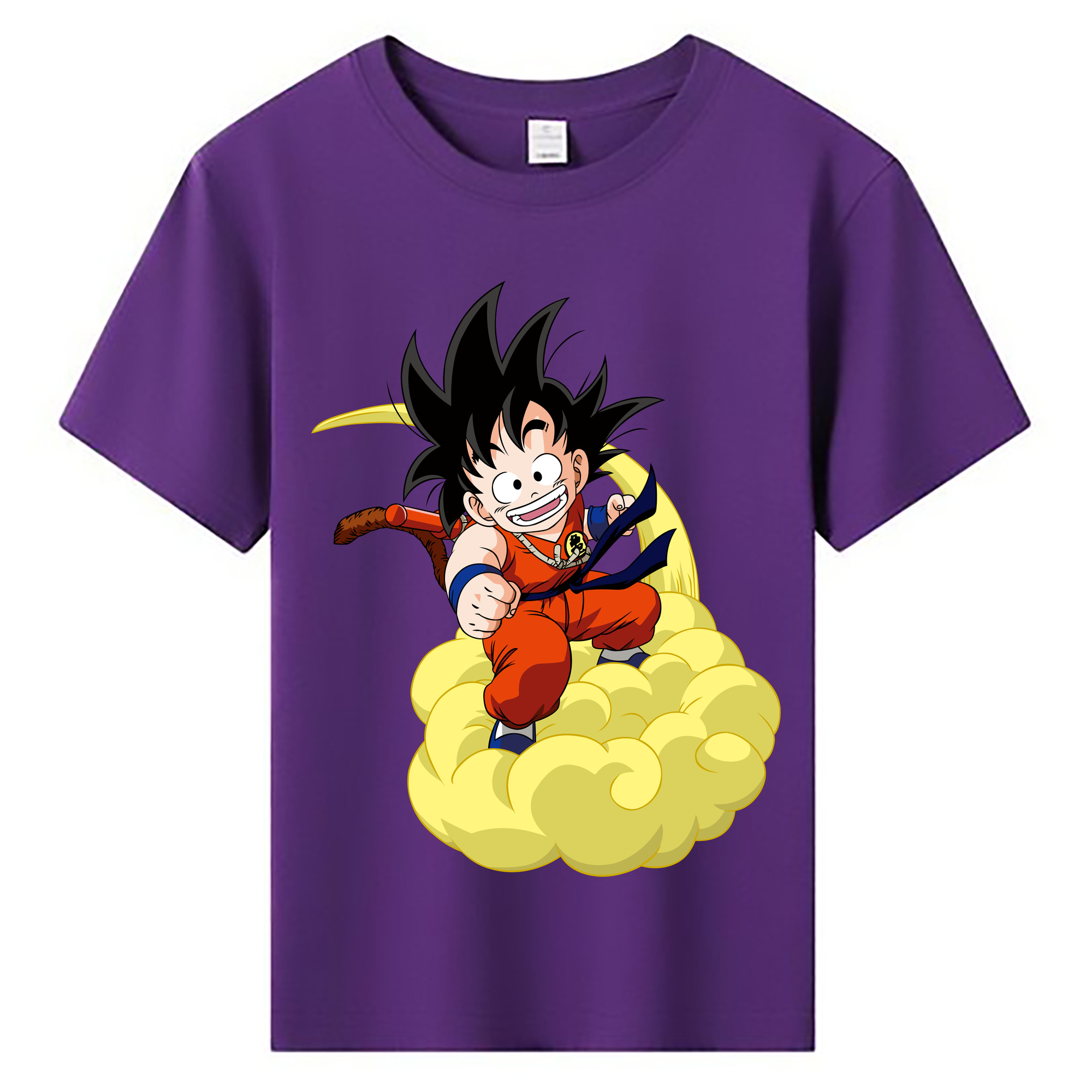 （画像用） ドラゴンボール 孫悟空（そん ごくう）Son Goku カカロット DRAGON BALL Kakarotto 綿100％キッズTシャツ（フロントプリント）