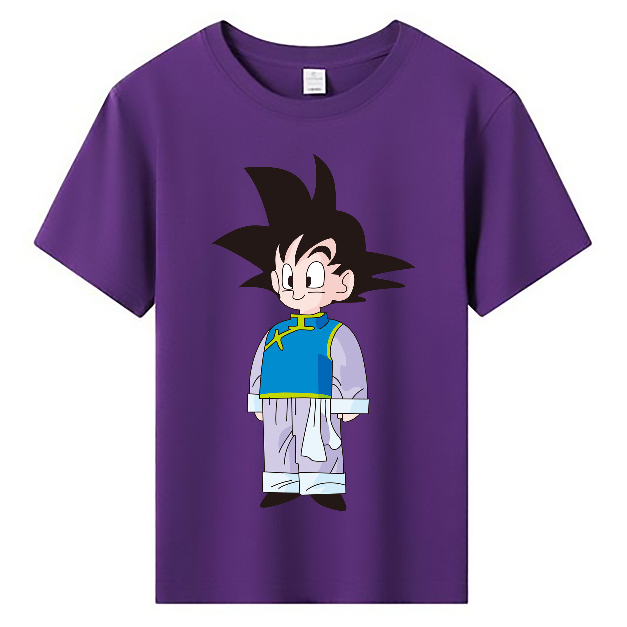 （画像用） ドラゴンボール 孫悟空（そん ごくう）Son Goku カカロット DRAGON BALL Kakarotto 綿100％キッズTシャツ（フロントプリント）