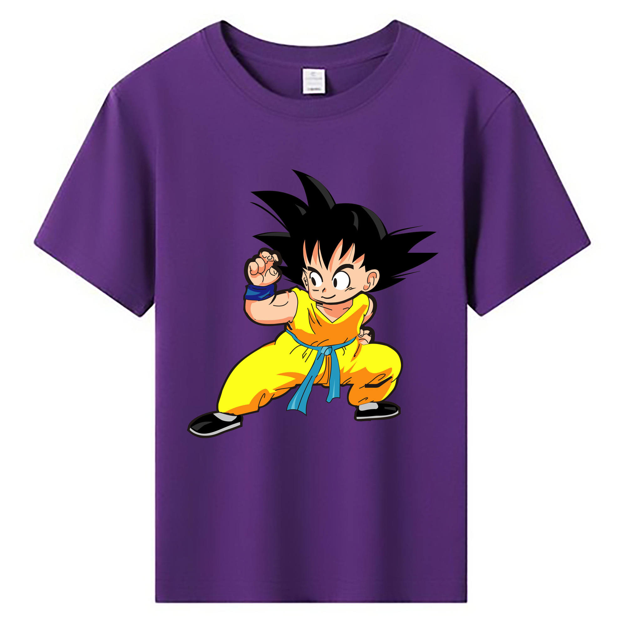 （画像用） ドラゴンボール 孫悟空（そん ごくう）Son Goku カカロット DRAGON BALL Kakarotto 綿100％キッズTシャツ（フロントプリント）