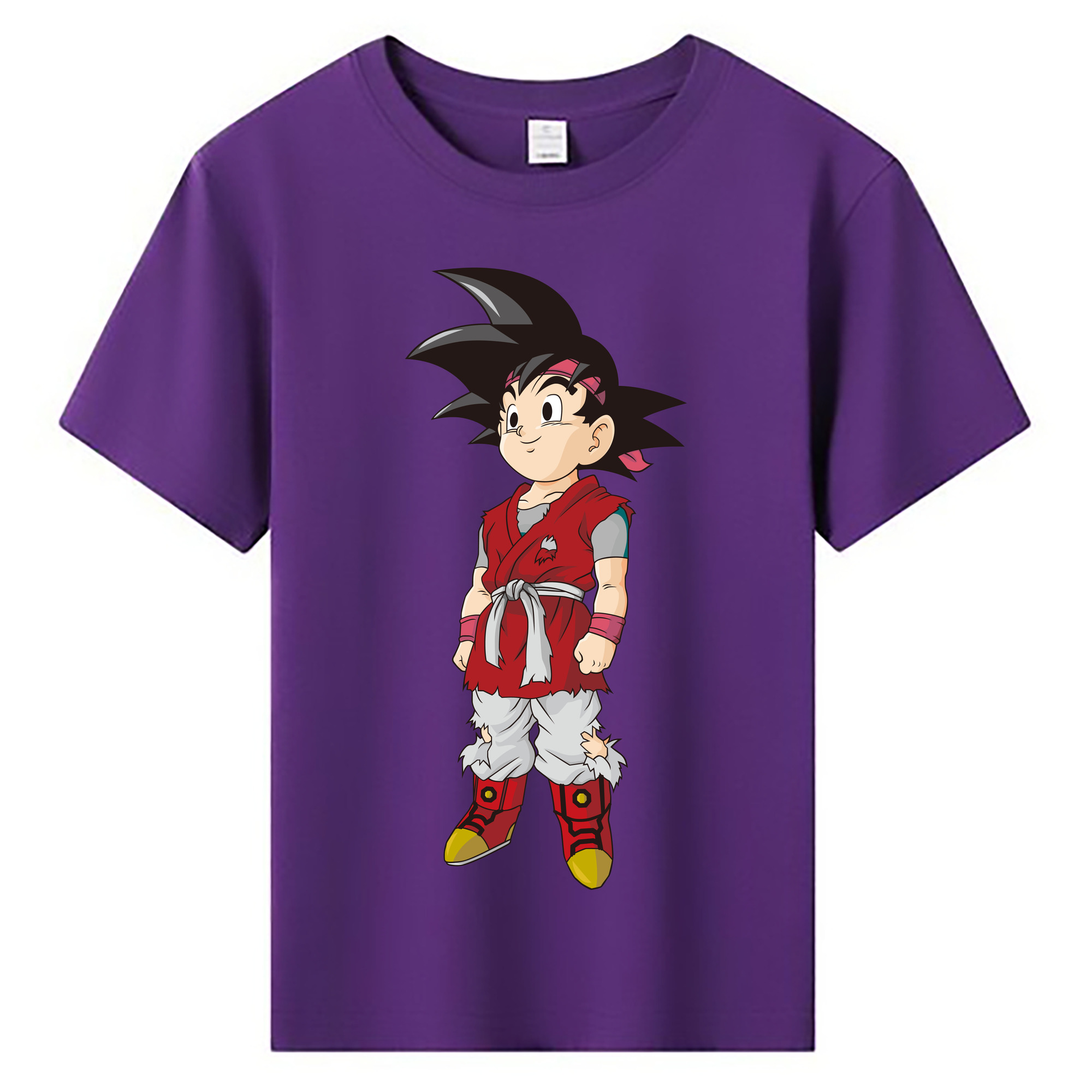 （画像用） ドラゴンボール 孫悟空（そん ごくう）Son Goku カカロット DRAGON BALL Kakarotto 綿100％キッズTシャツ（フロントプリント）
