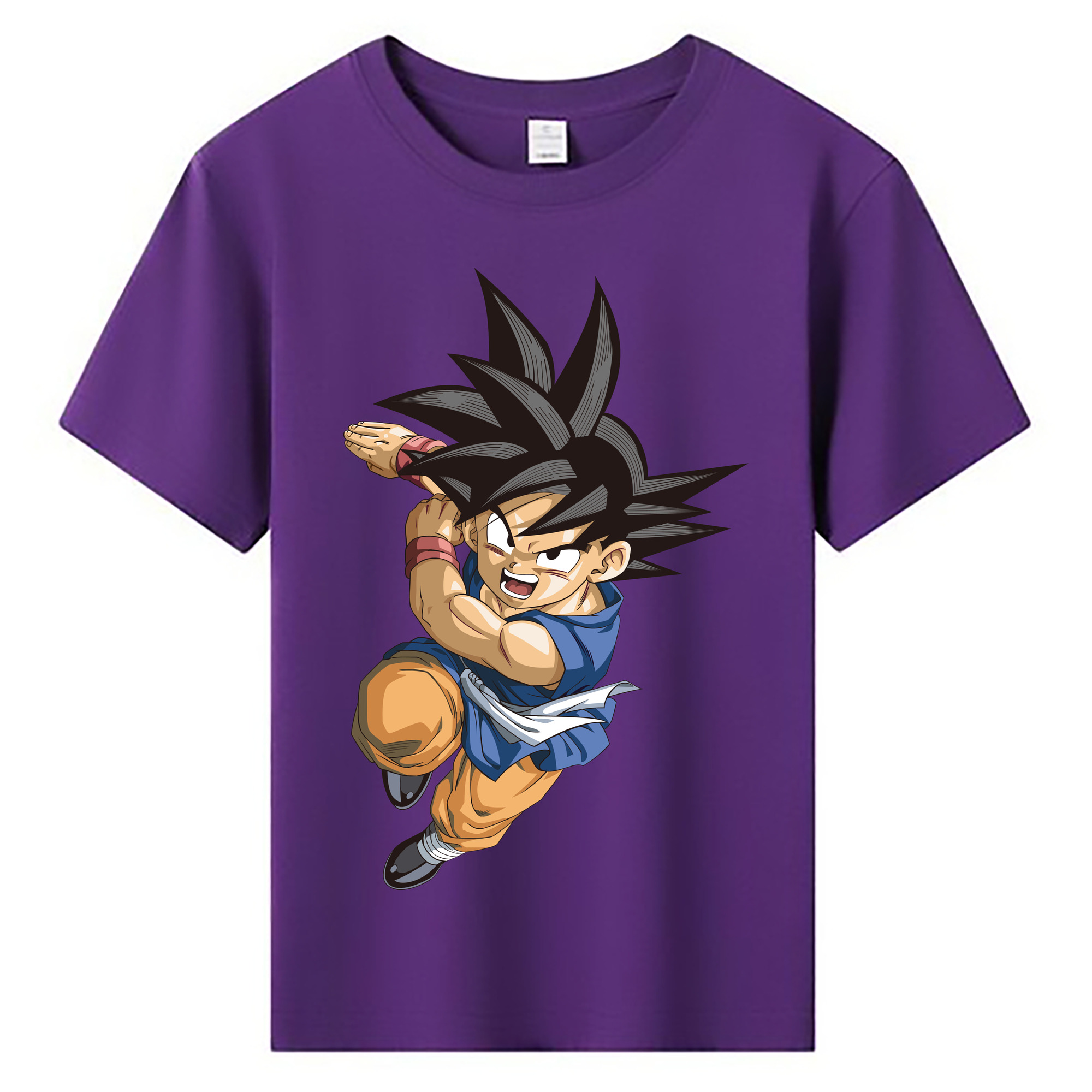 （画像用） ドラゴンボール 孫悟空（そん ごくう）Son Goku カカロット DRAGON BALL Kakarotto 綿100％キッズTシャツ（フロントプリント）