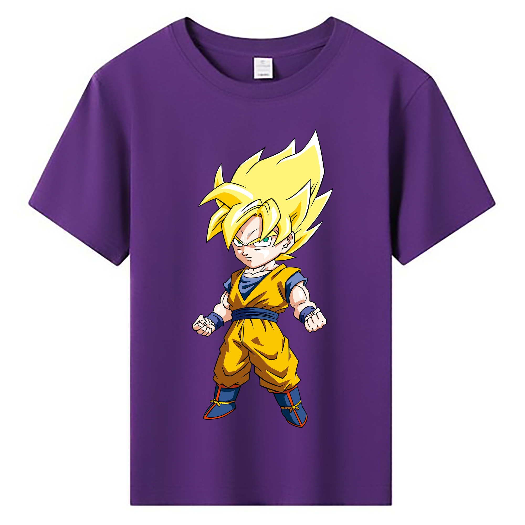 （画像用） ドラゴンボール 孫悟空（そん ごくう）Son Goku カカロット DRAGON BALL Kakarotto 綿100％キッズTシャツ（フロントプリント）