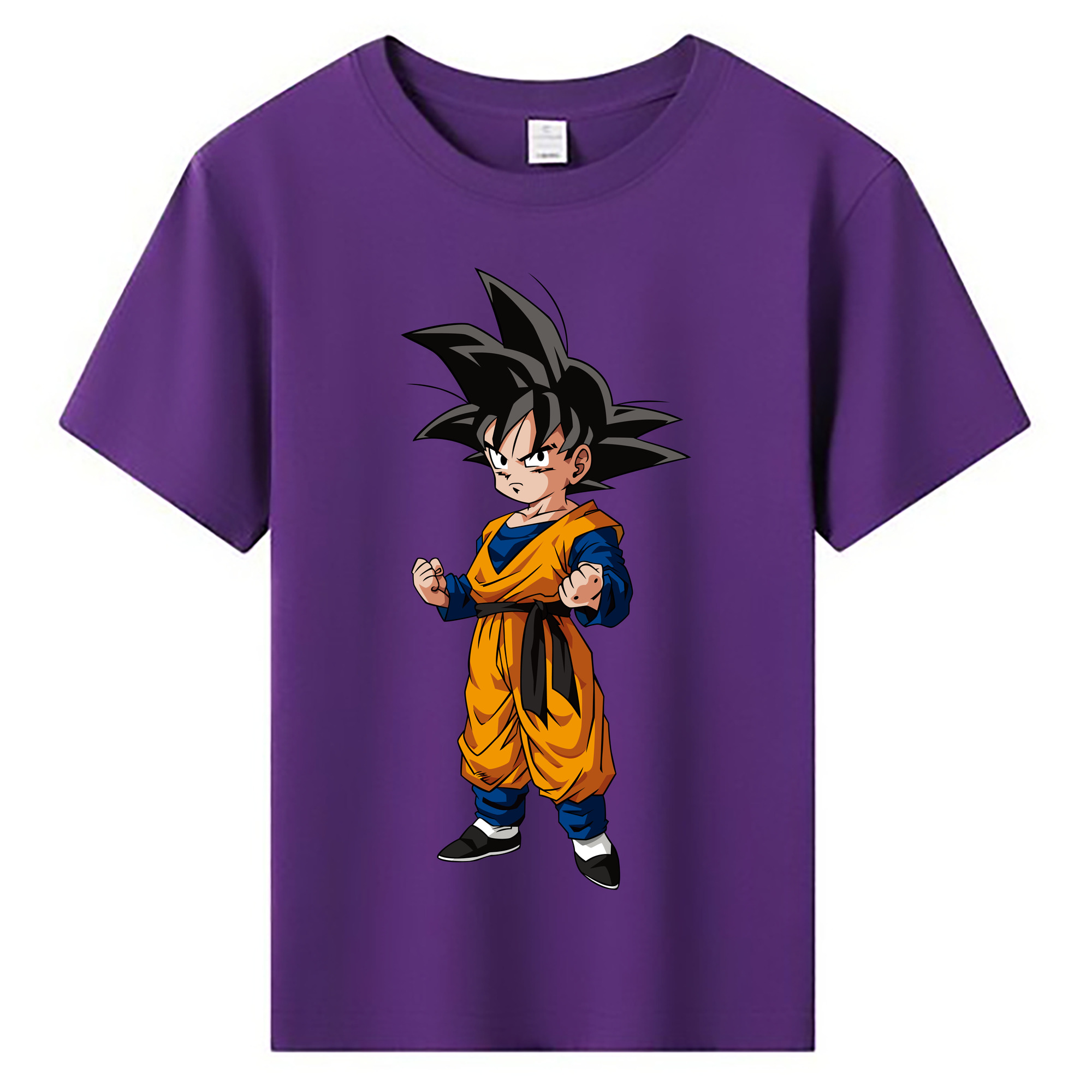 （画像用） ドラゴンボール 孫悟空（そん ごくう）Son Goku カカロット DRAGON BALL Kakarotto 綿100％キッズTシャツ（フロントプリント）
