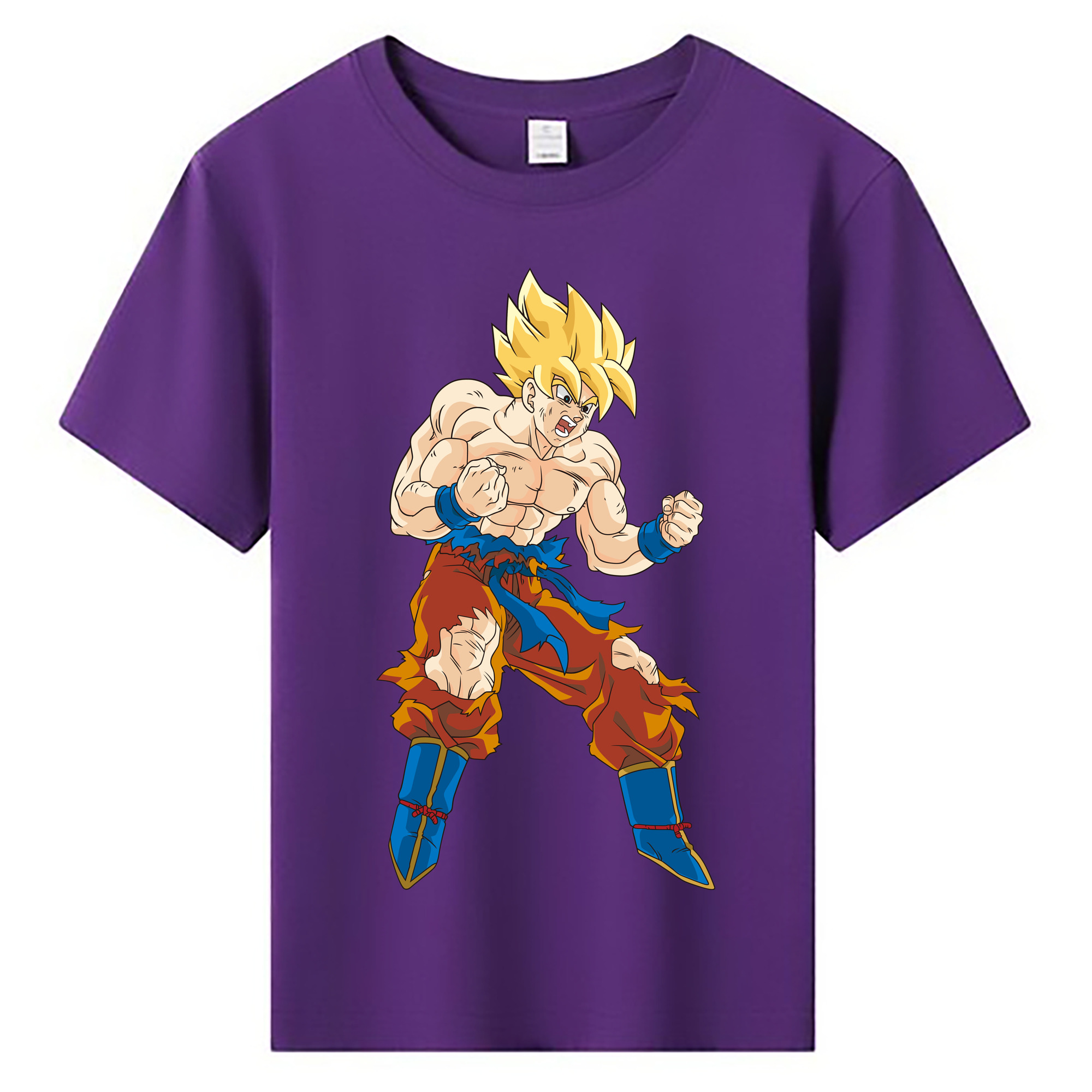 （画像用） ドラゴンボール 孫悟空（そん ごくう）Son Goku カカロット DRAGON BALL Kakarotto 綿100％キッズTシャツ（フロントプリント）