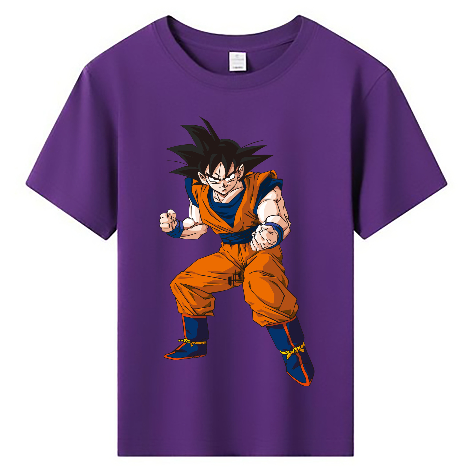 （画像用） ドラゴンボール 孫悟空（そん ごくう）Son Goku カカロット DRAGON BALL Kakarotto 綿100％キッズTシャツ（フロントプリント）
