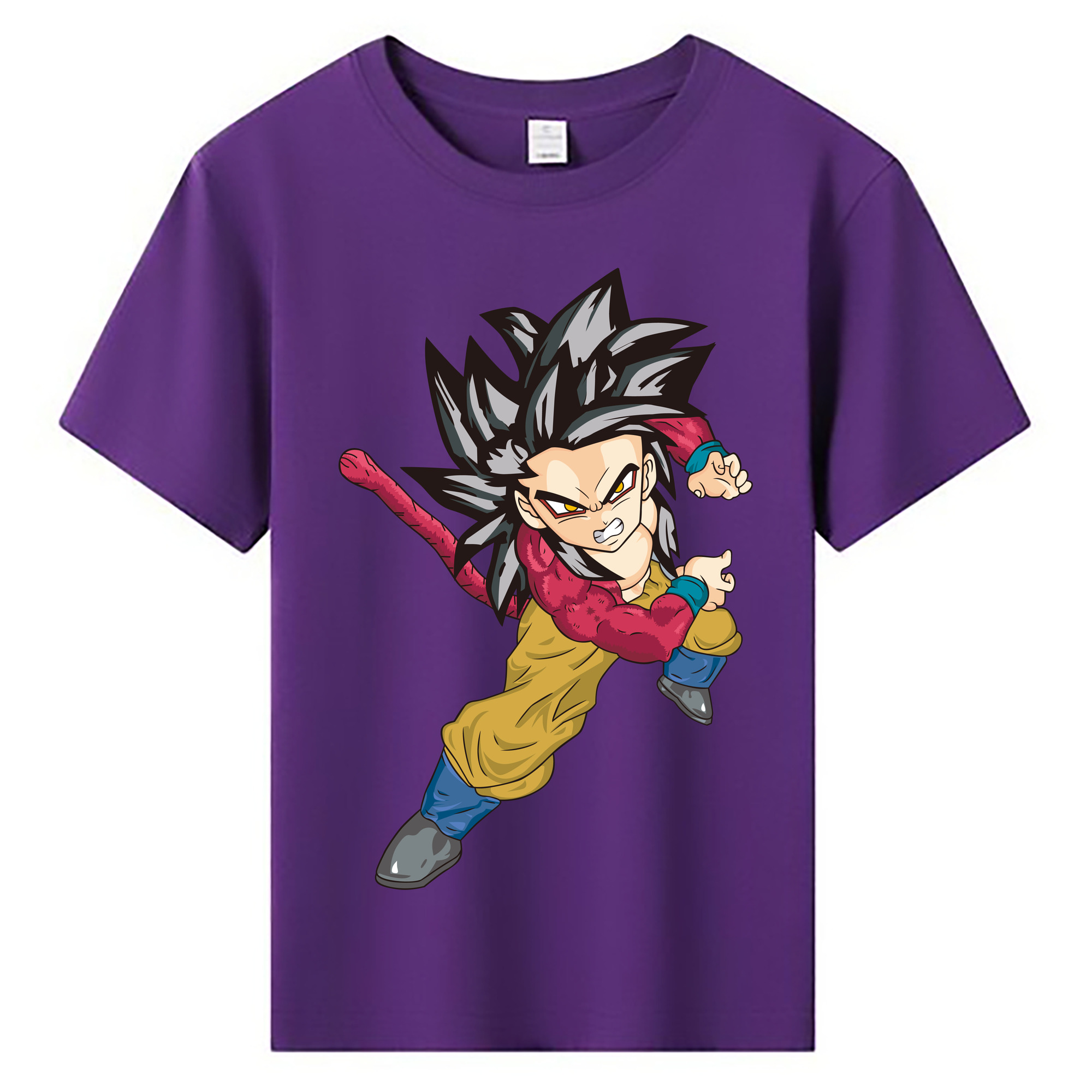 （画像用） ドラゴンボール 孫悟空（そん ごくう）Son Goku カカロット DRAGON BALL Kakarotto 綿100％キッズTシャツ（フロントプリント）