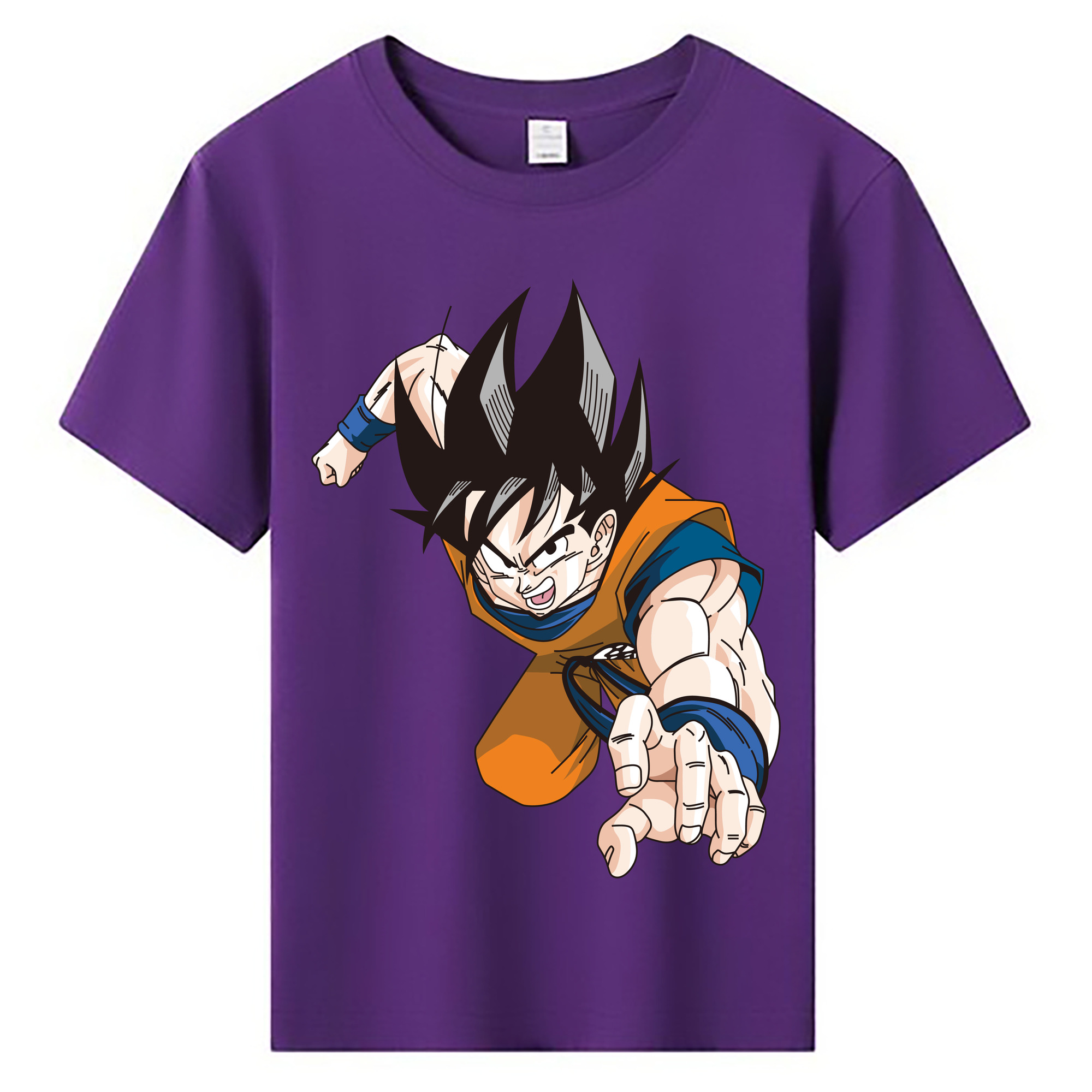 （画像用） ドラゴンボール 孫悟空（そん ごくう）Son Goku カカロット DRAGON BALL Kakarotto 綿100％キッズTシャツ（フロントプリント）
