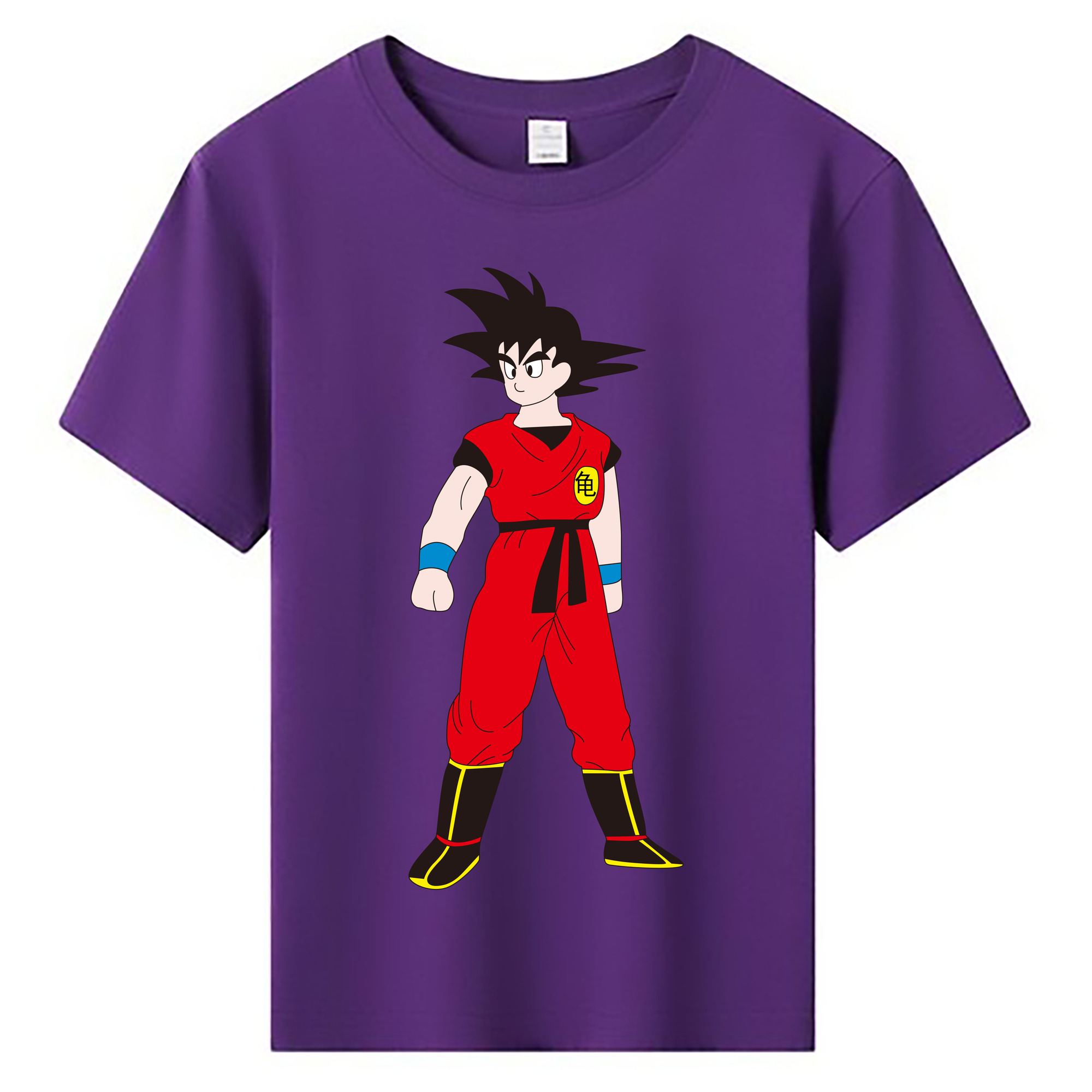 （画像用） ドラゴンボール 孫悟空（そん ごくう）Son Goku カカロット DRAGON BALL Kakarotto 綿100％キッズTシャツ（フロントプリント）