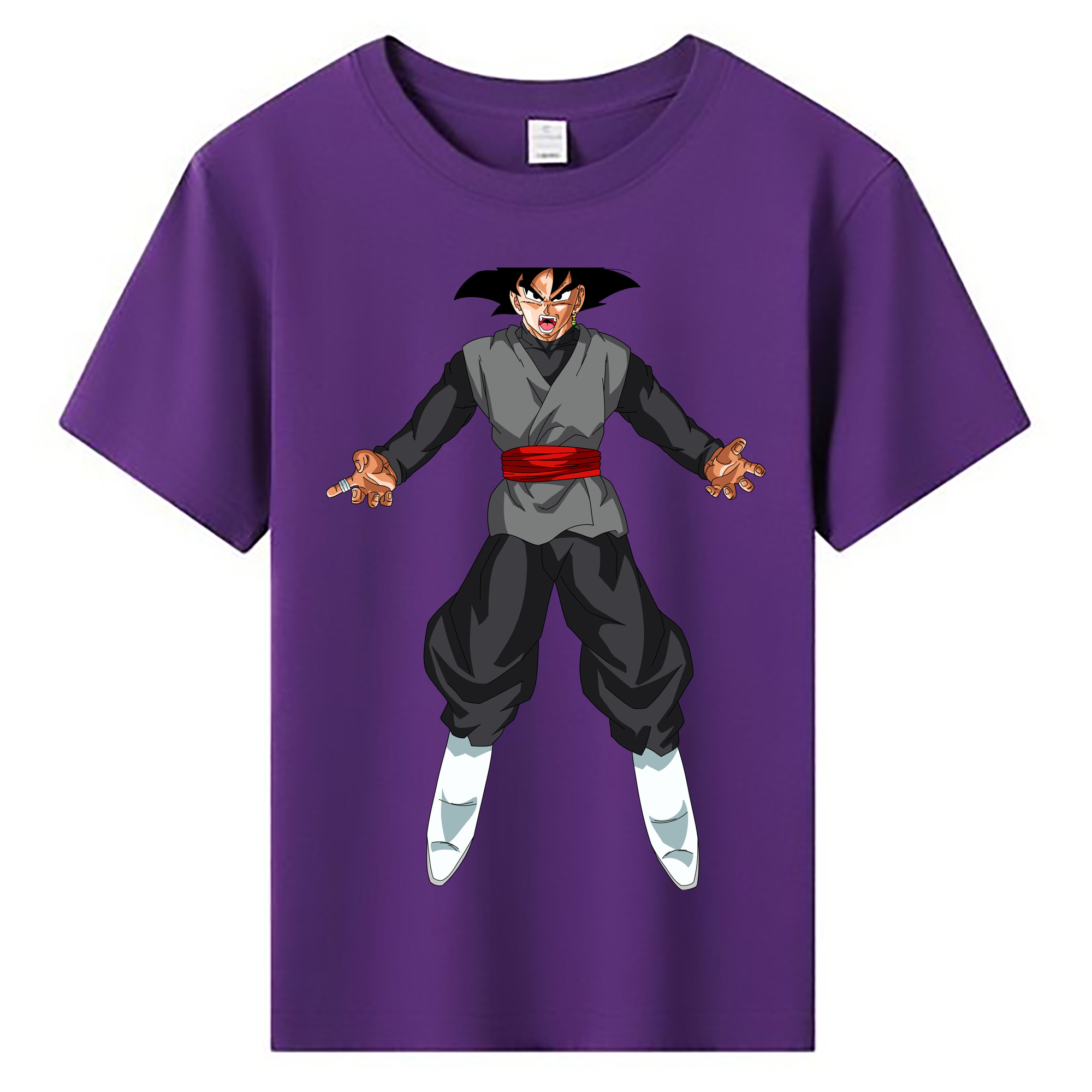 （画像用） ドラゴンボール ベジータ四世（Bejīta Yonsei）DRAGON BALL Vegeta IV 綿100％キッズTシャツ（フロントプリント）